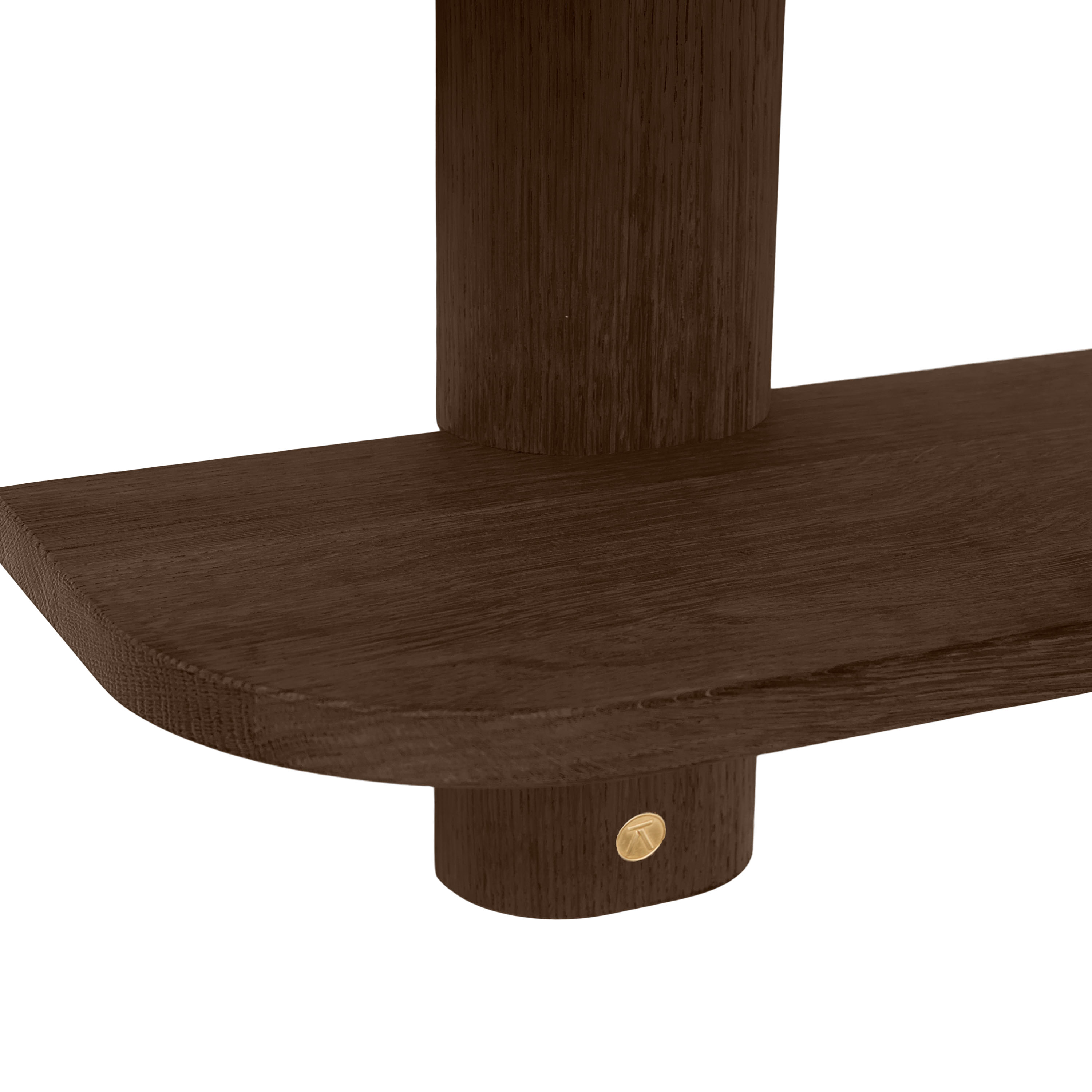 Andersen Furniture Bend Vegghylle Røkt Oljet Eik 50x40