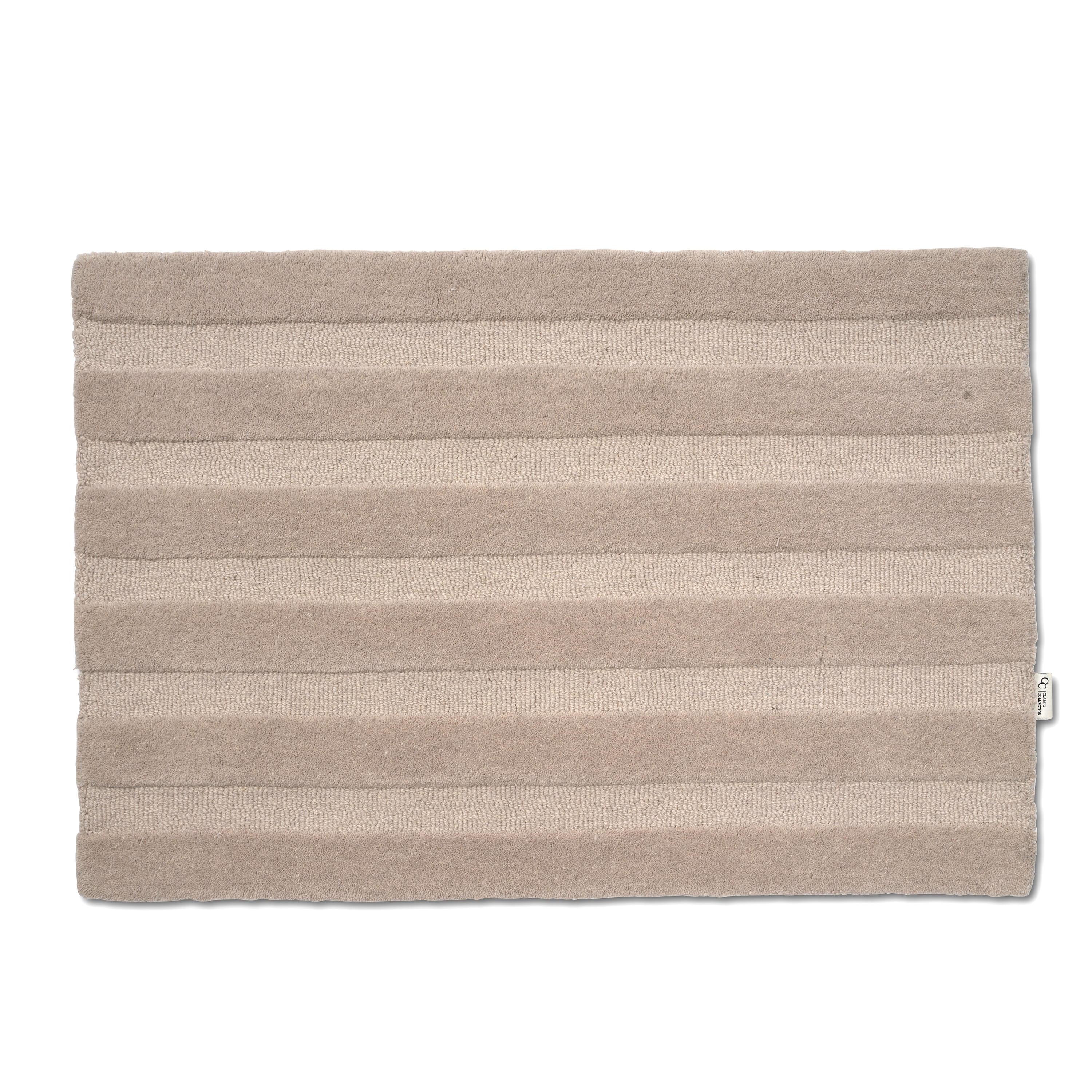 Classic Collection - Stripe Türmatte Beige 60x90 - Fußmatten