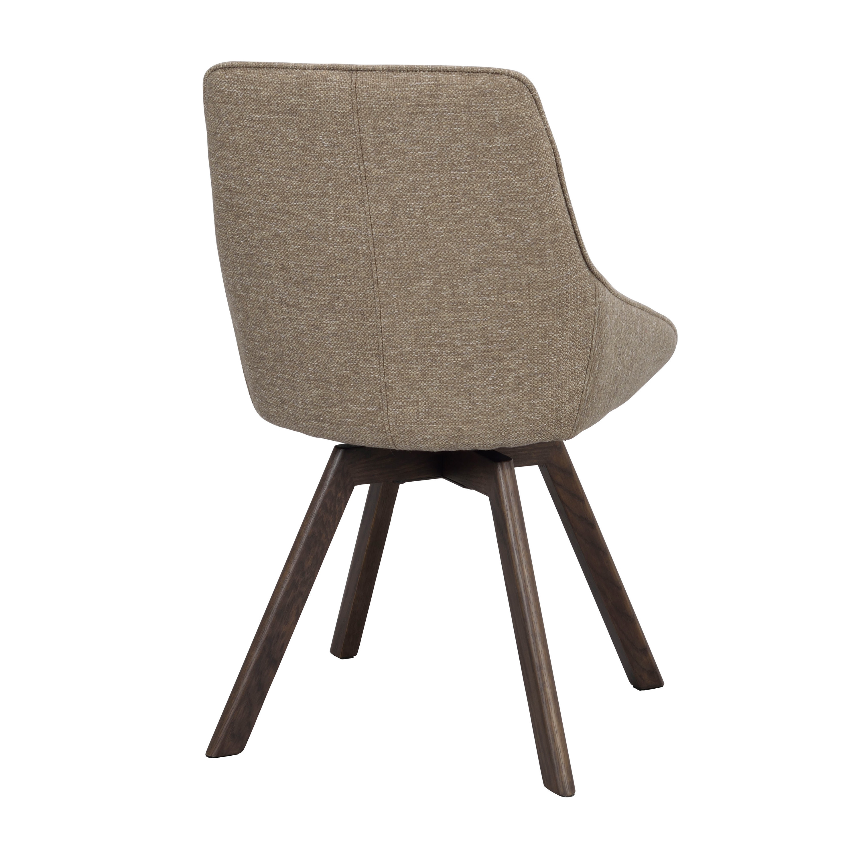 Rowico Home Alison Esszimmerstuhl Dunkelbeige/Braune Eiche