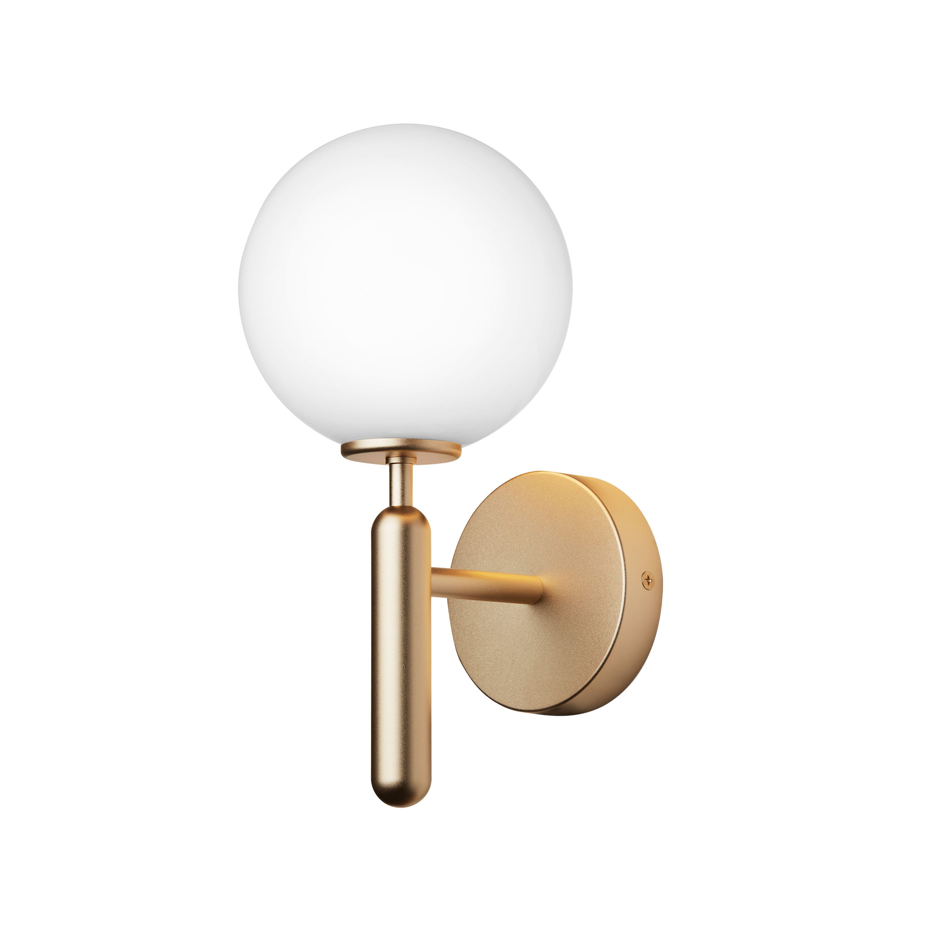 Miira Vägglampa Brass/Opal