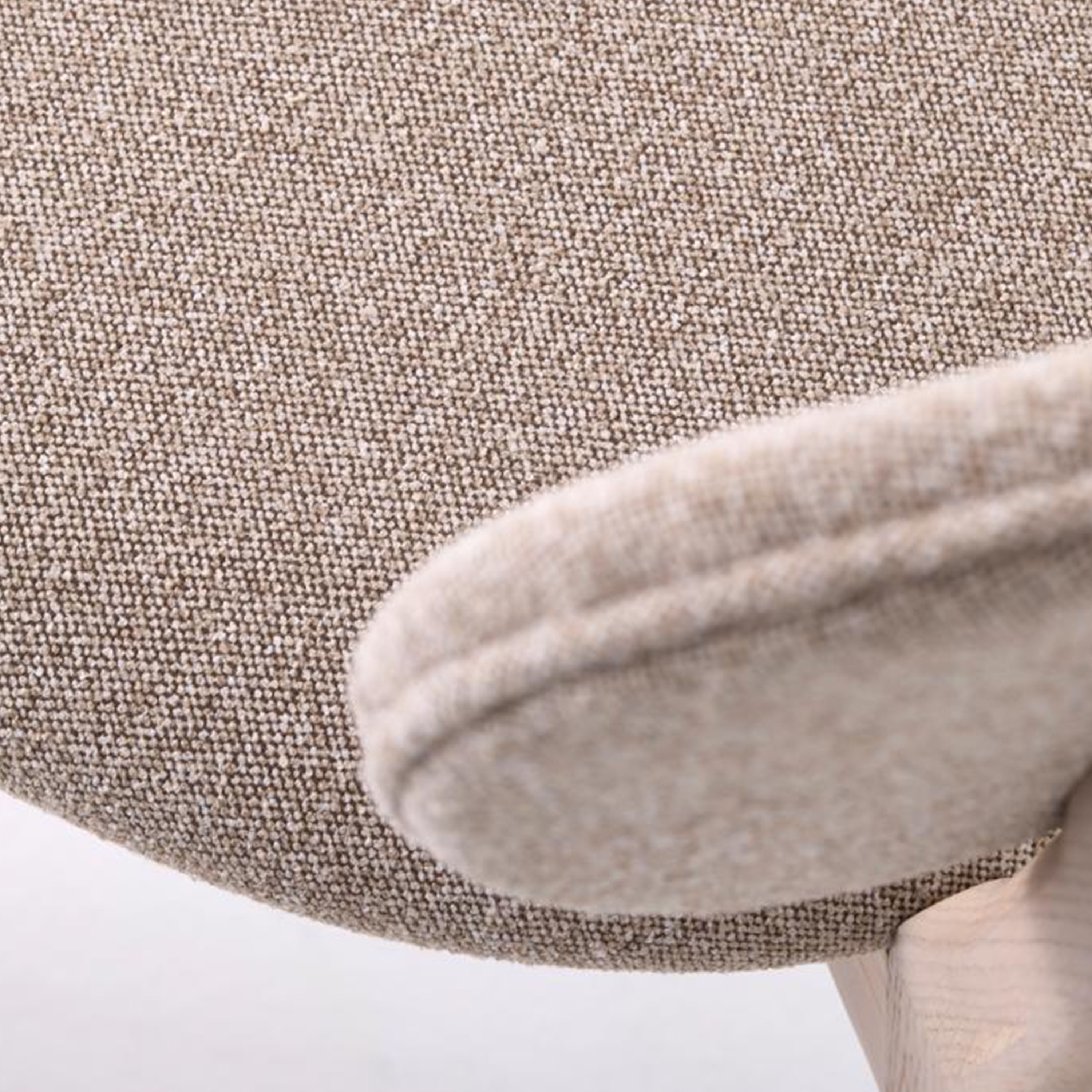 Nordic Home Frances Esszimmerstuhl Weiße Eiche/Sand