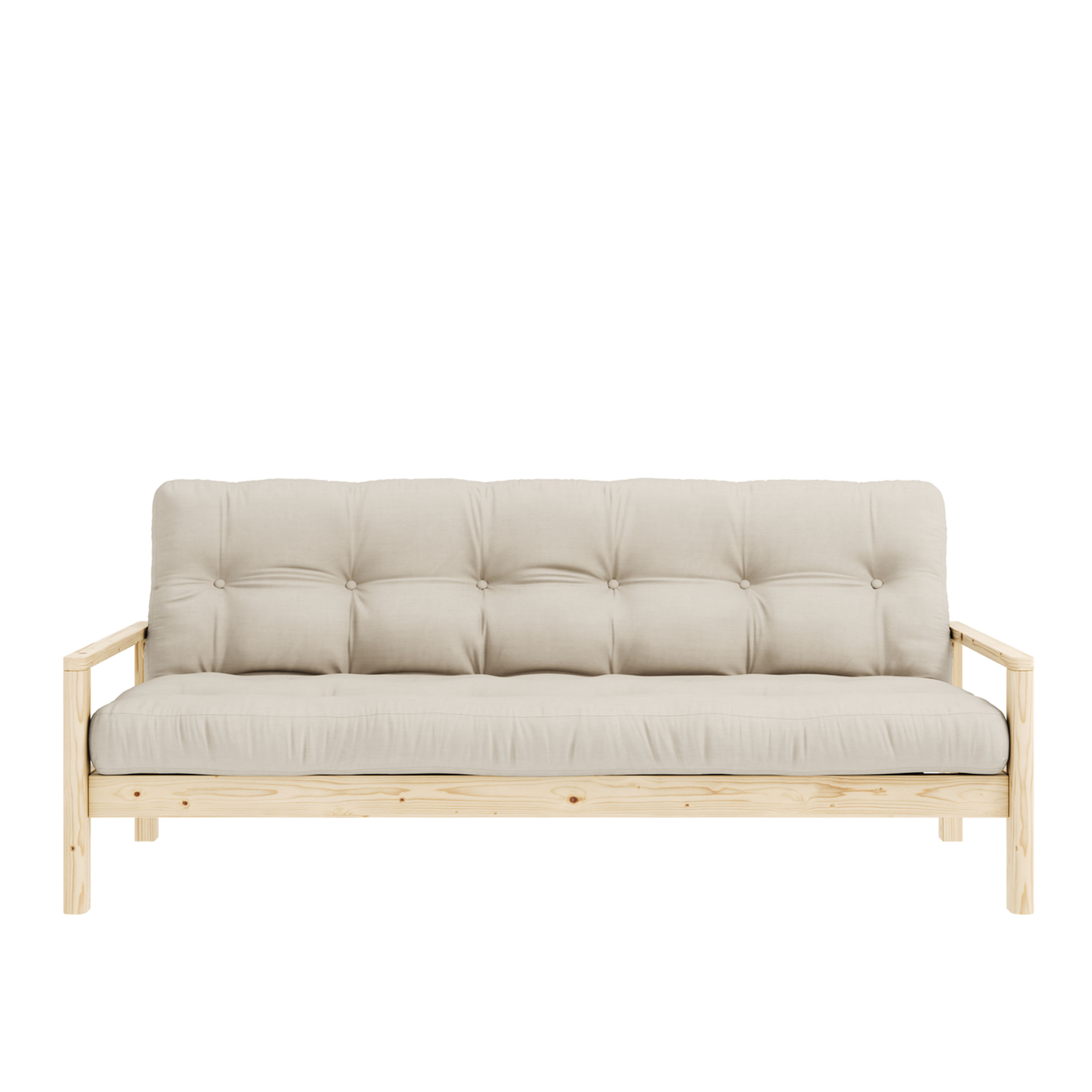Karup Design Knob Schlafsofa Natur/Beige 130cm