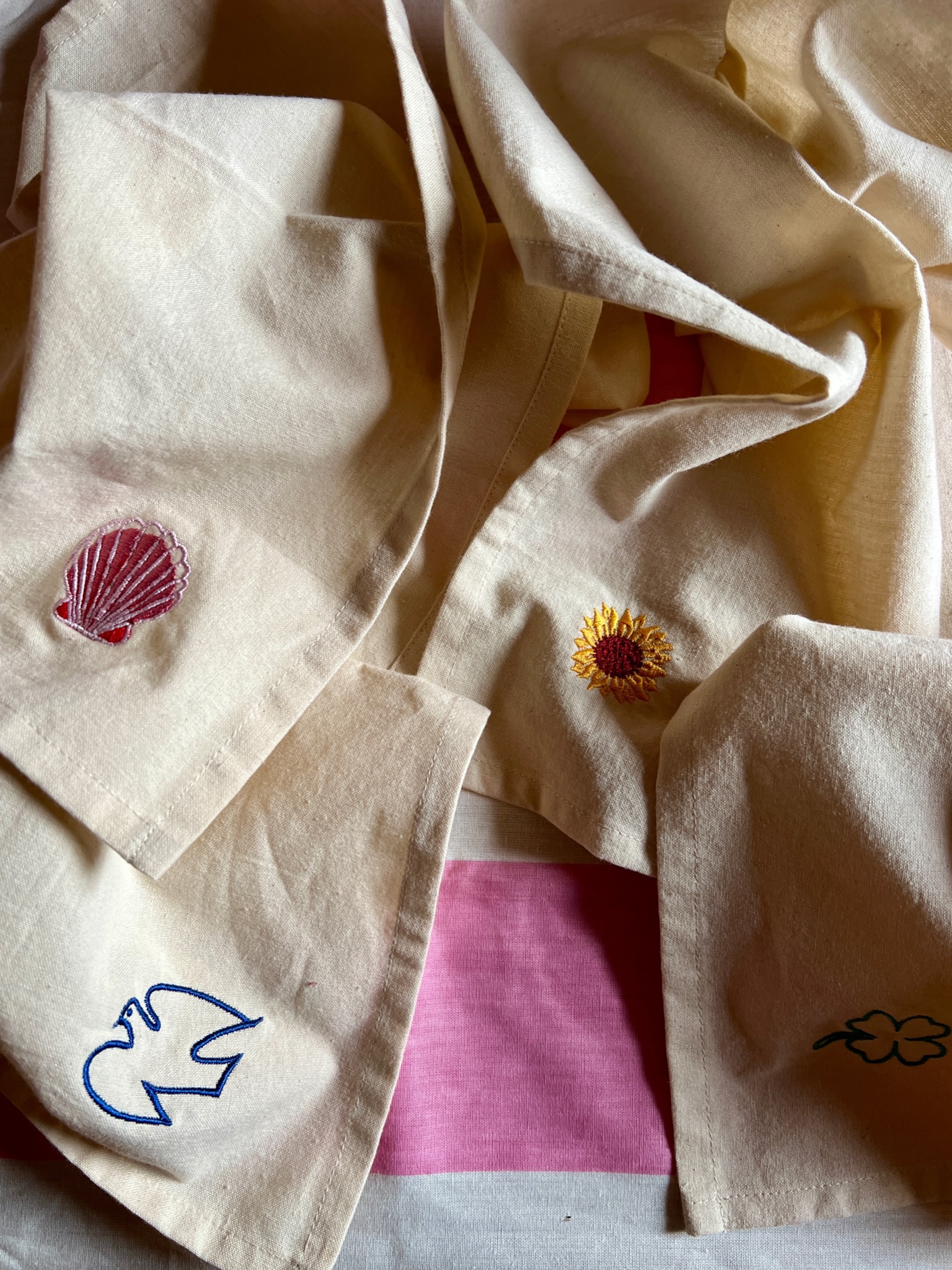 Midnatt Charms Servett 4-pack