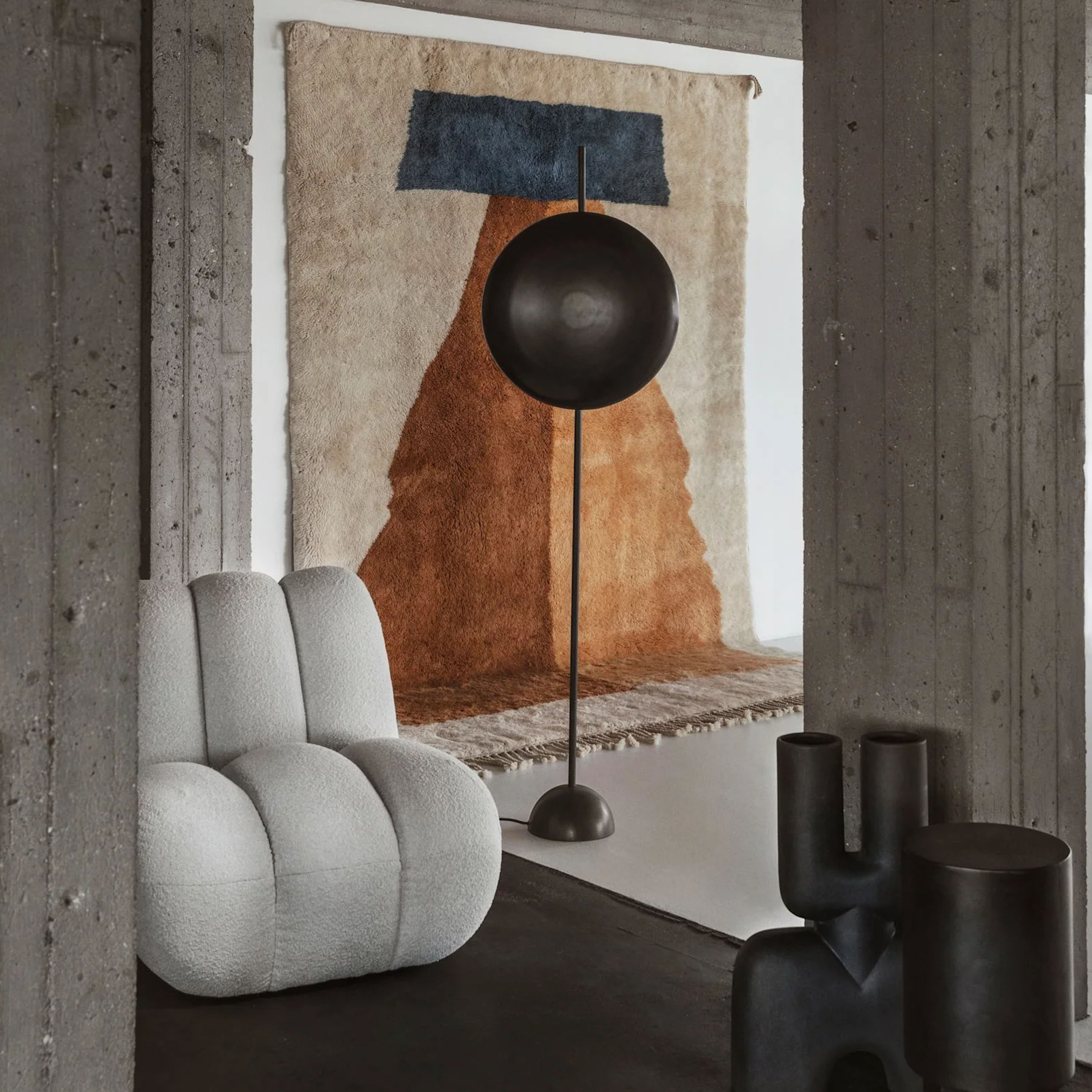 101 Copenhagen Totem Gulvlampe Bronse