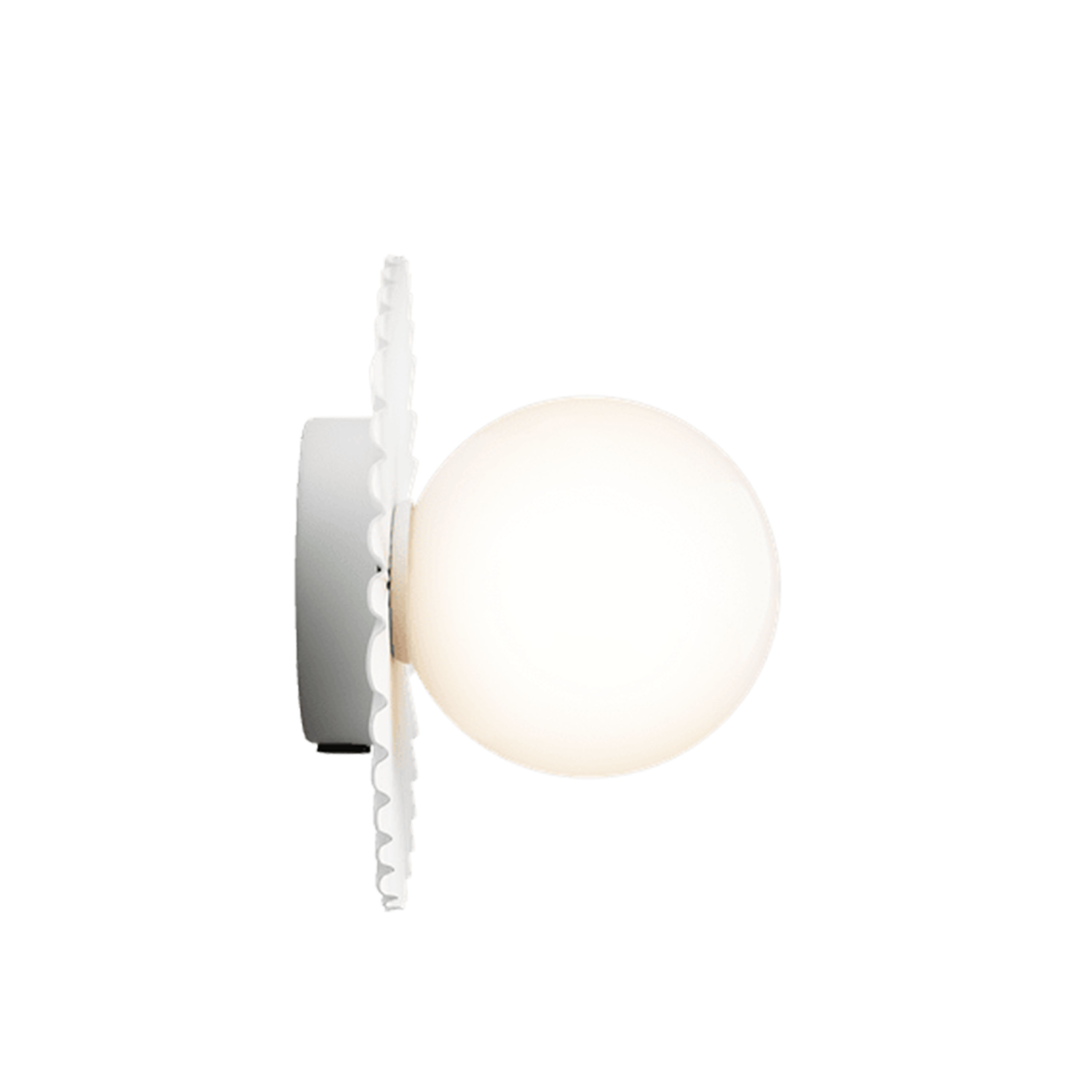Nuura Liila Muuse Vägg/Taklampa White/Opal Ø20