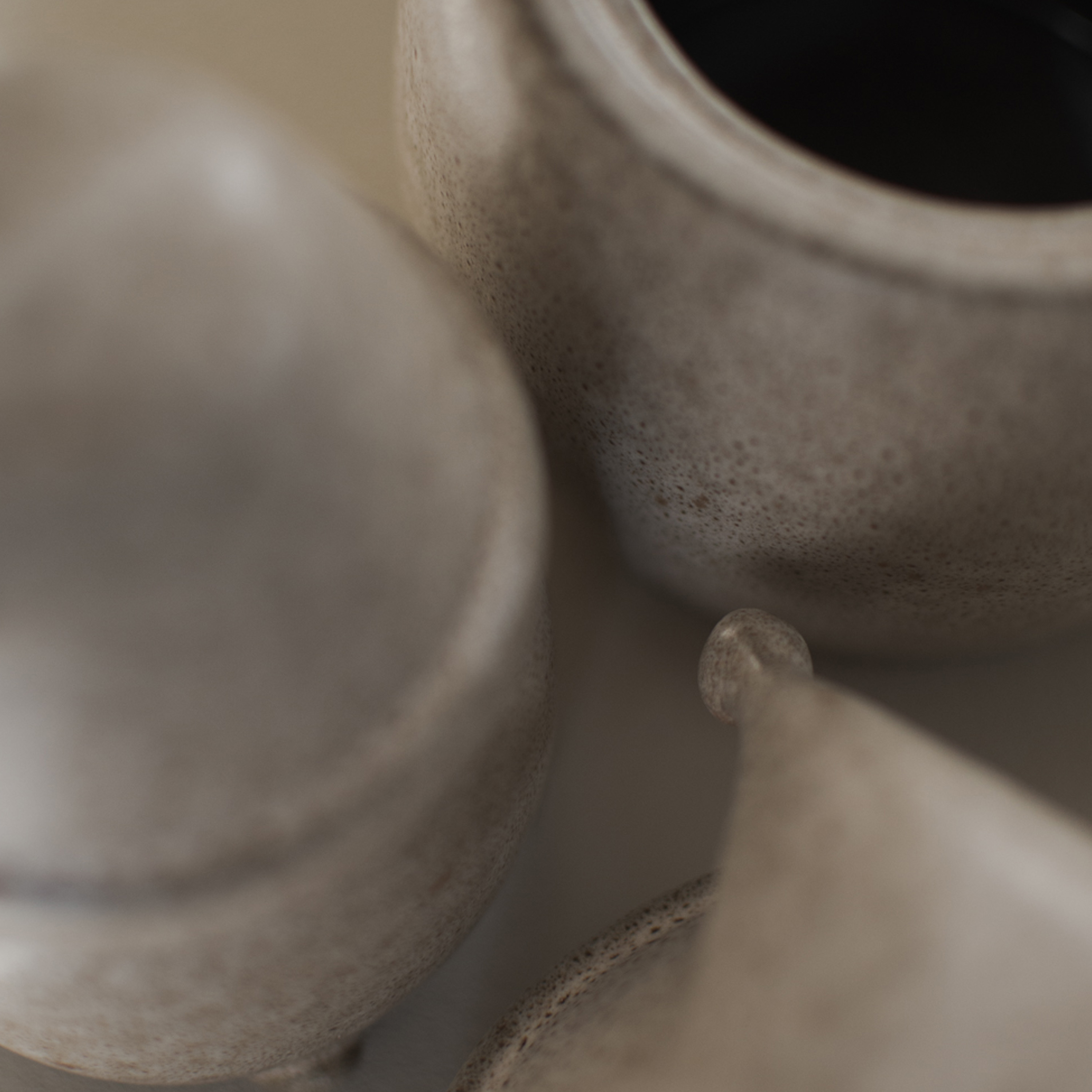 DBKD Eating Santa Kan Beige Large