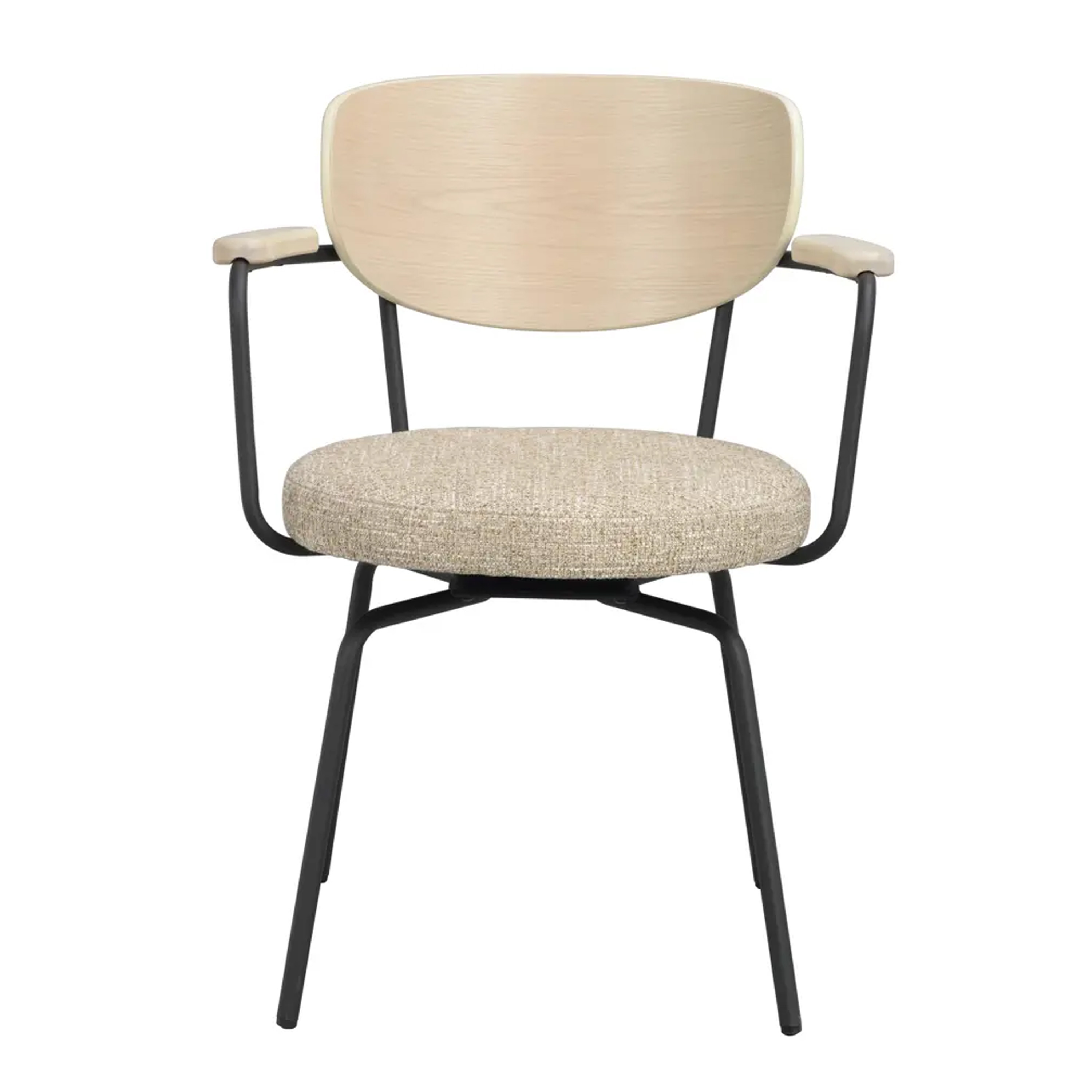 Merrick Snurr Karmstol Ek/Svart