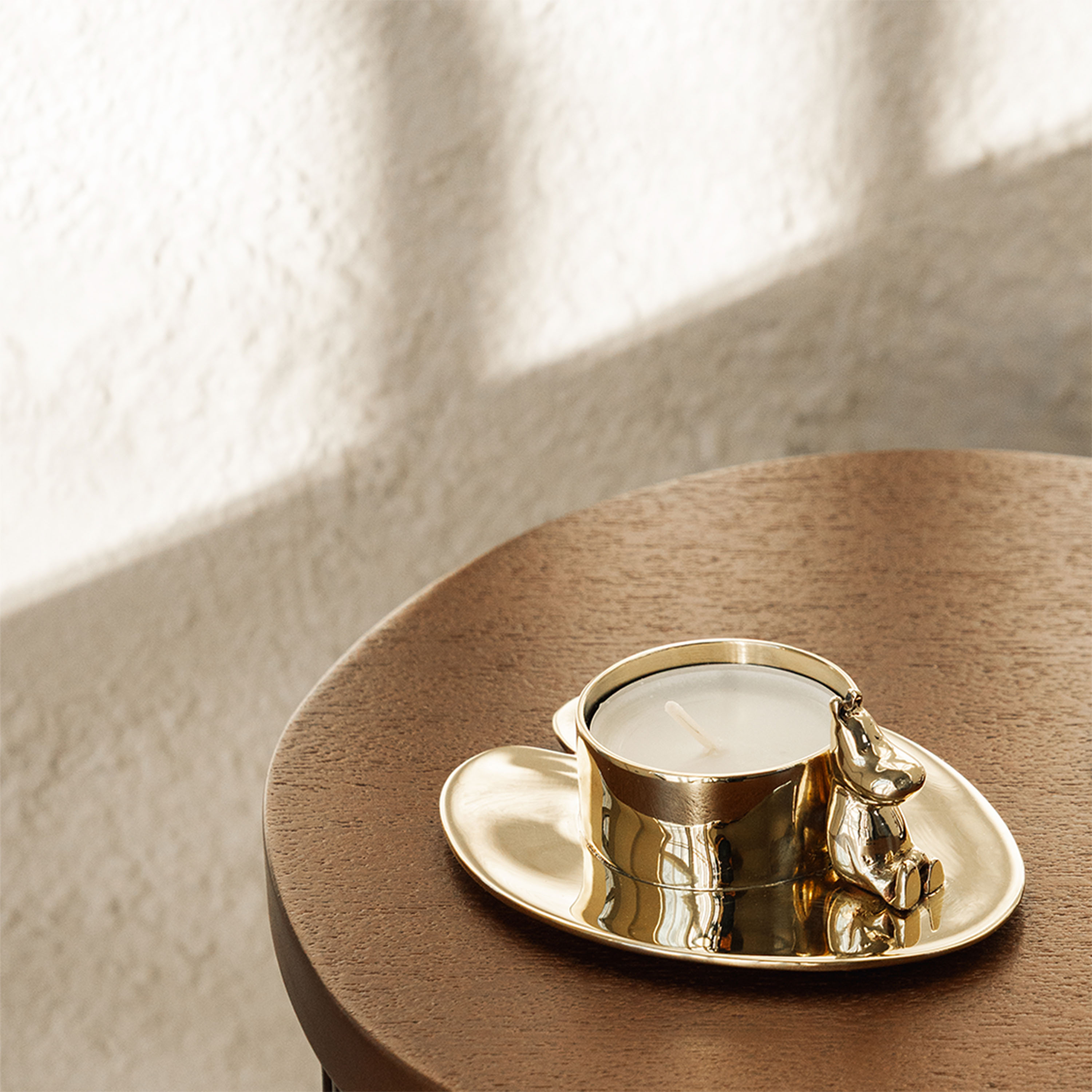 Hilke Collection Hilke X Mumins Nr.3 Kerzenhalter Messing