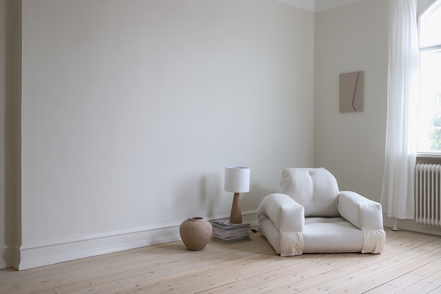 Karup Design Hippo Loungestuhl aus Leinen