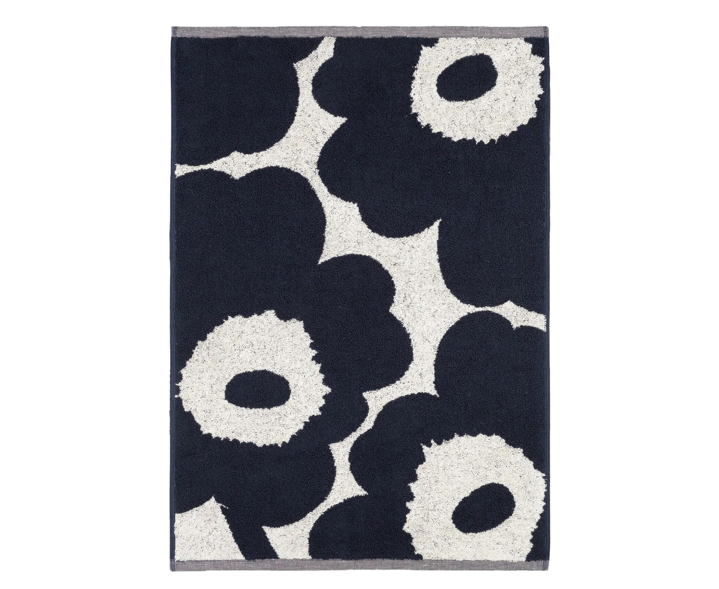 Marimekko Unikko Handduk Mörkblå 50x70