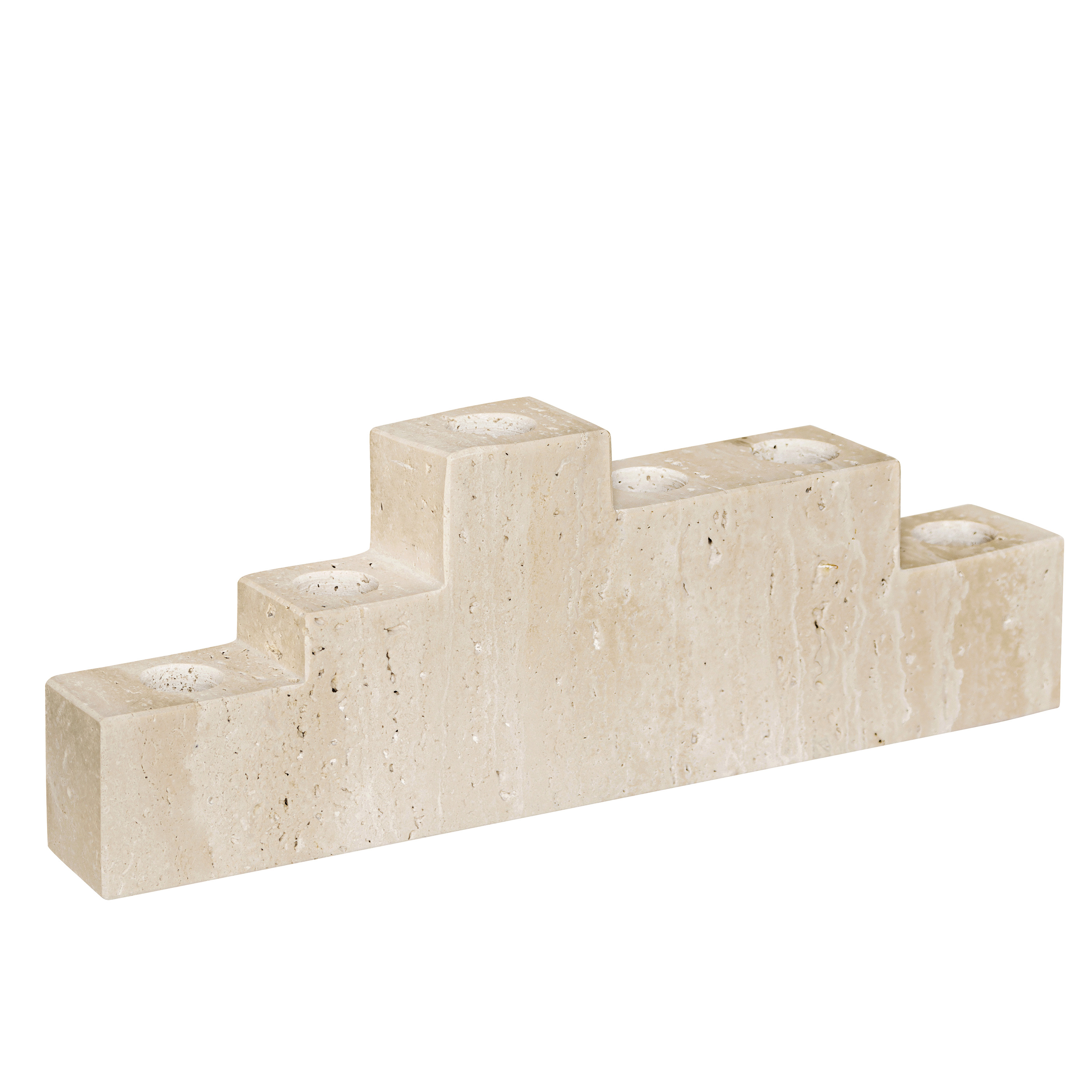 Mette Ditmer - Step Ljushållare Linen - Beige
