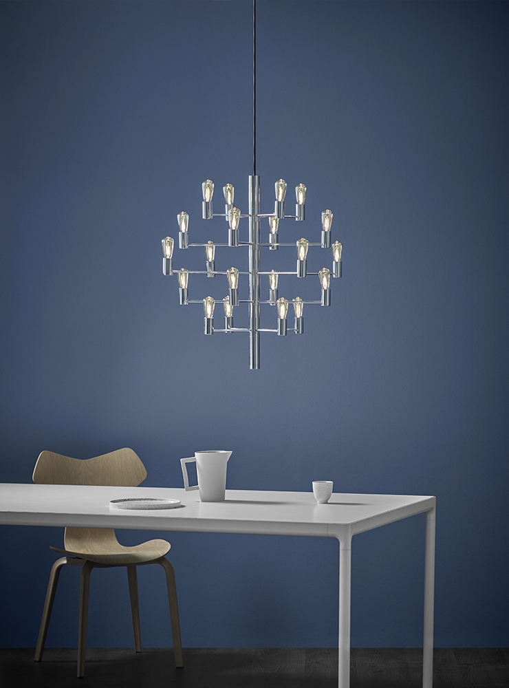 Herstal Manola 20 LED Kattovalaisin Kromi