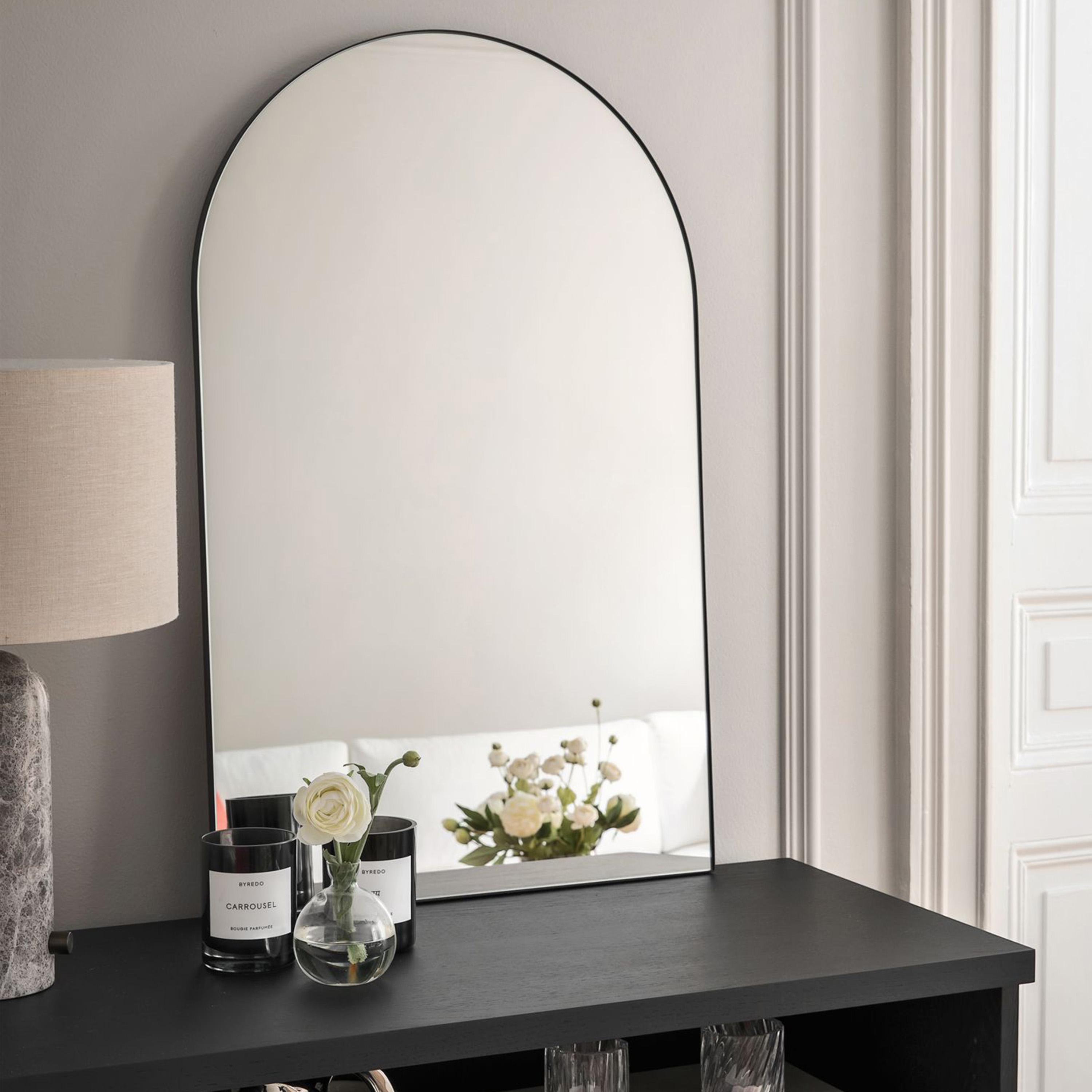 Sleepo Collection Arco Spegel Svart 50x80