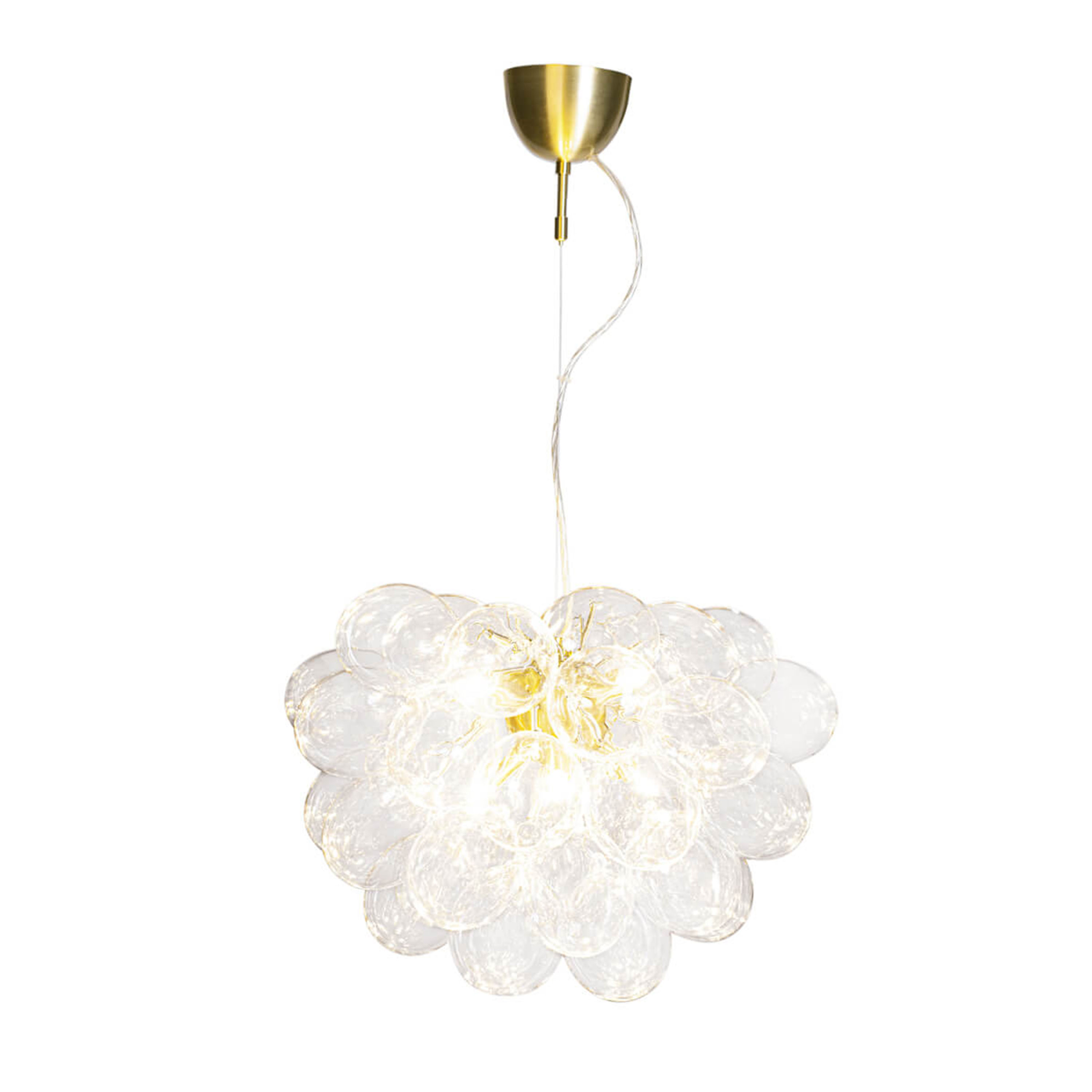 Gross Taklampa Mässing/Klar