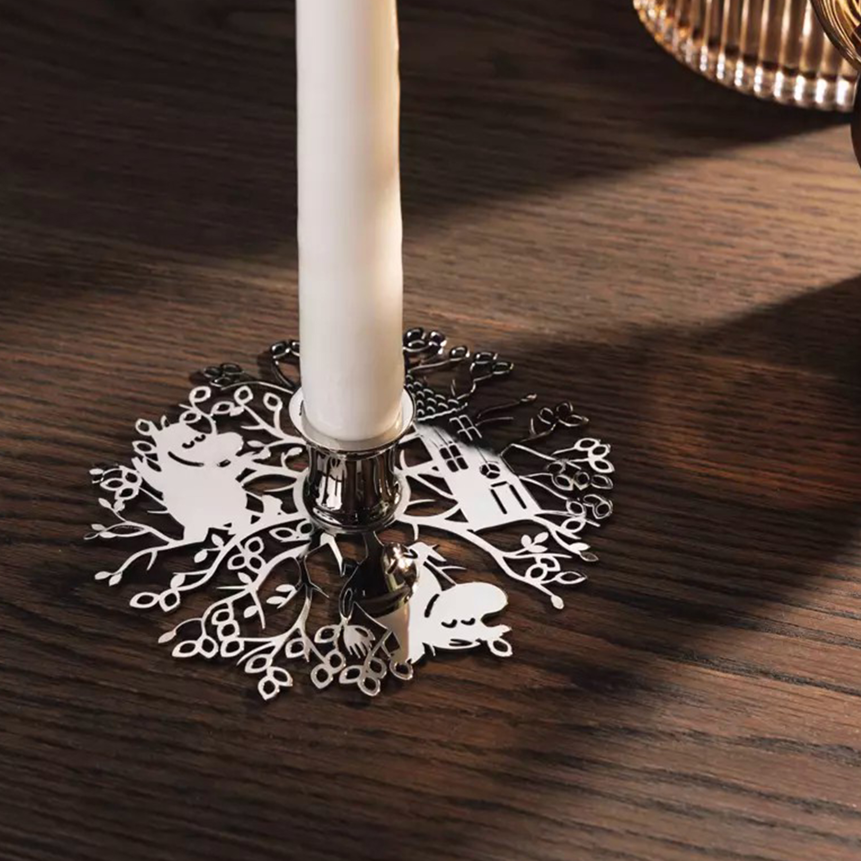 Hilke Collection Hilke X Muumi No.1 Kynttilänjalka Hopea 13cm