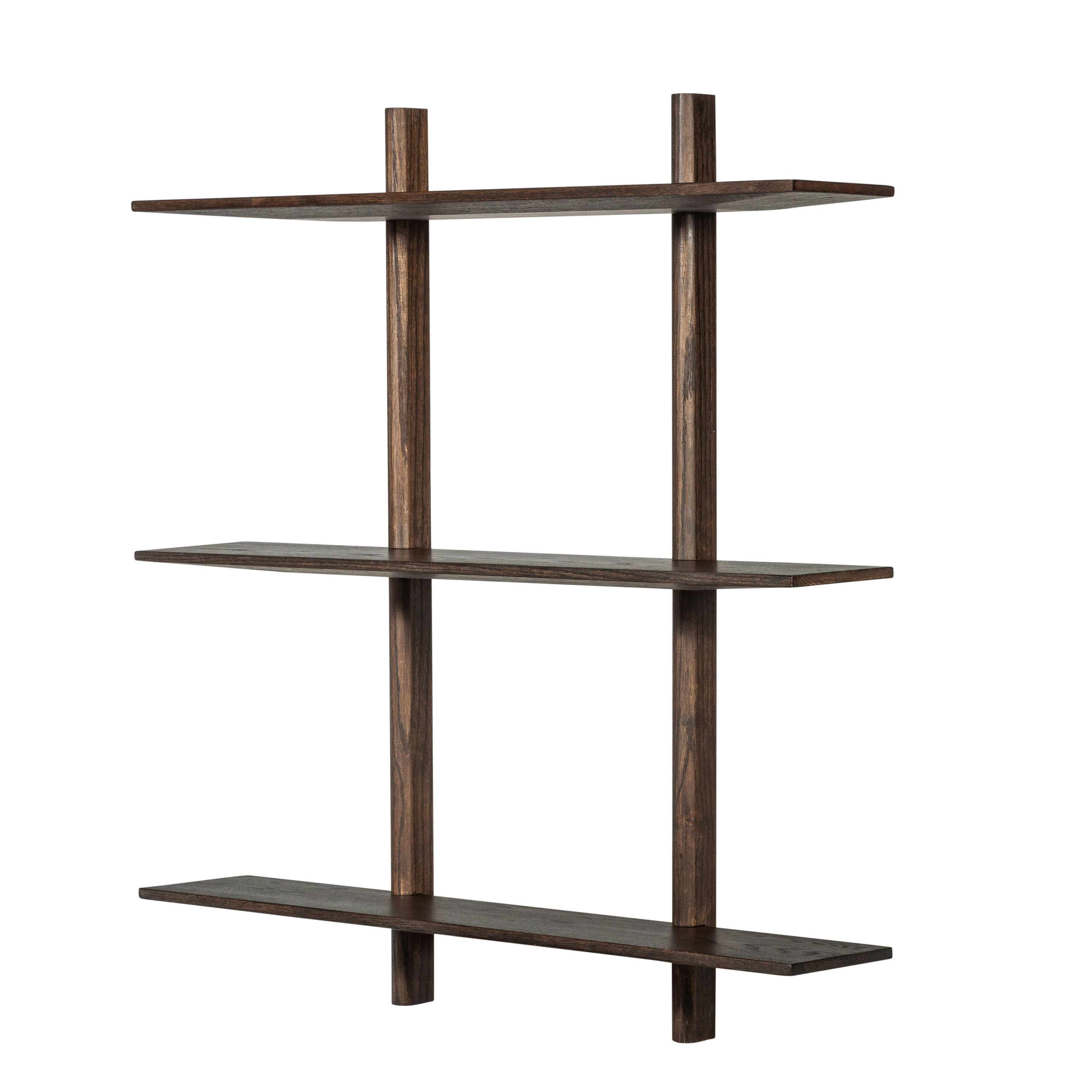 Muubs Noir Seinä­hylly Dark Oil Oak Large