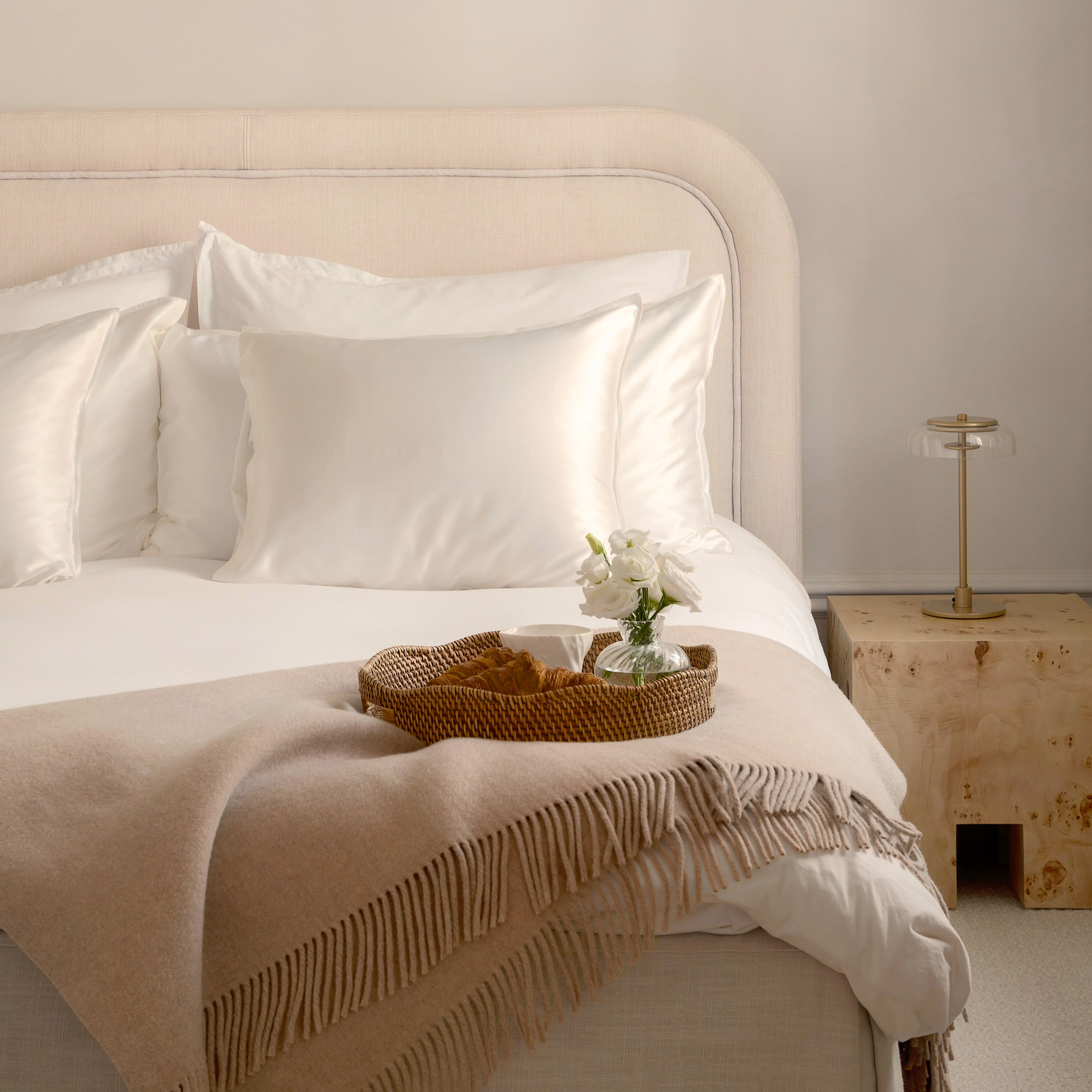 Sleepo Collection Chunky Sidebord Poppel 40x40