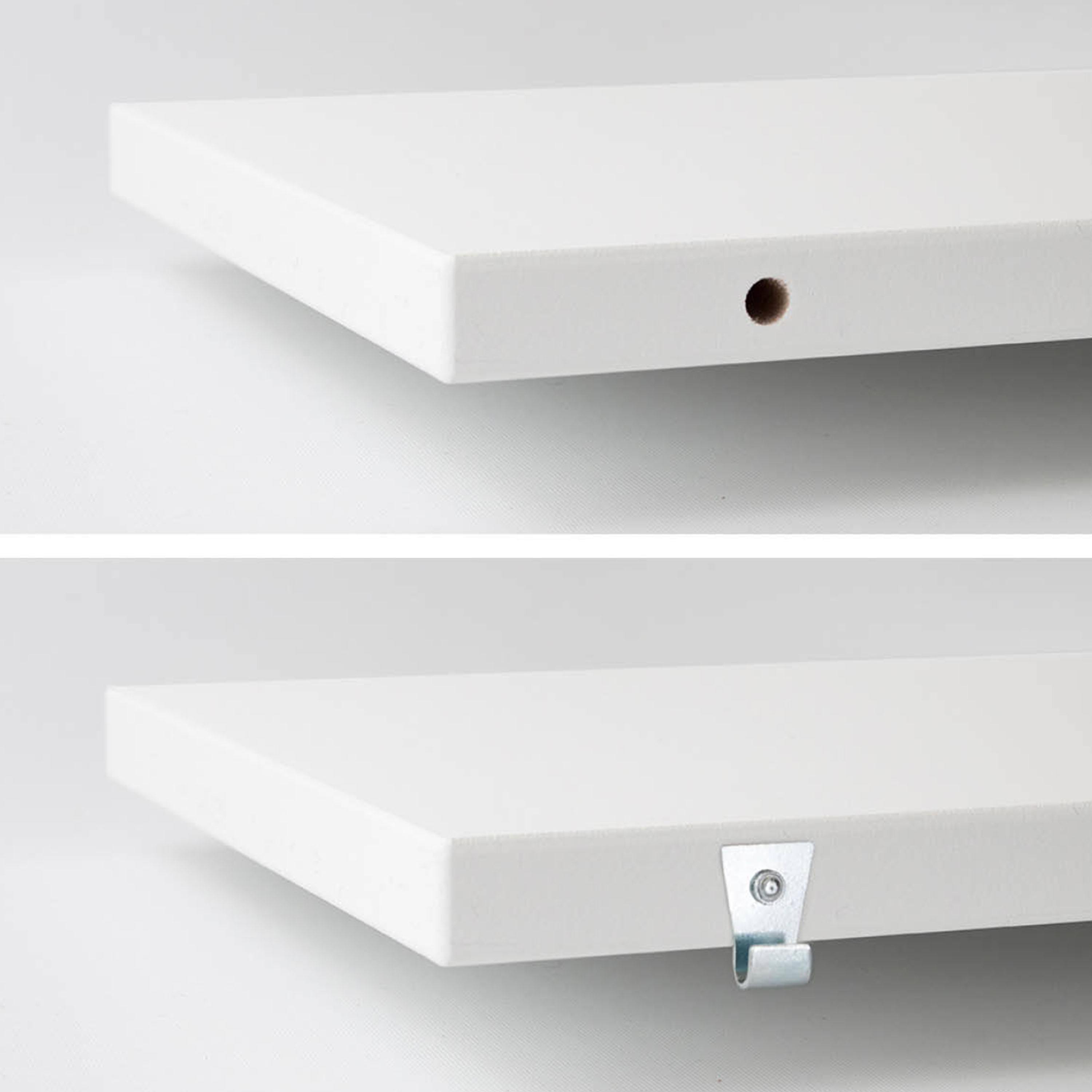 Maze Pythagoras Shelf White 20x80cm