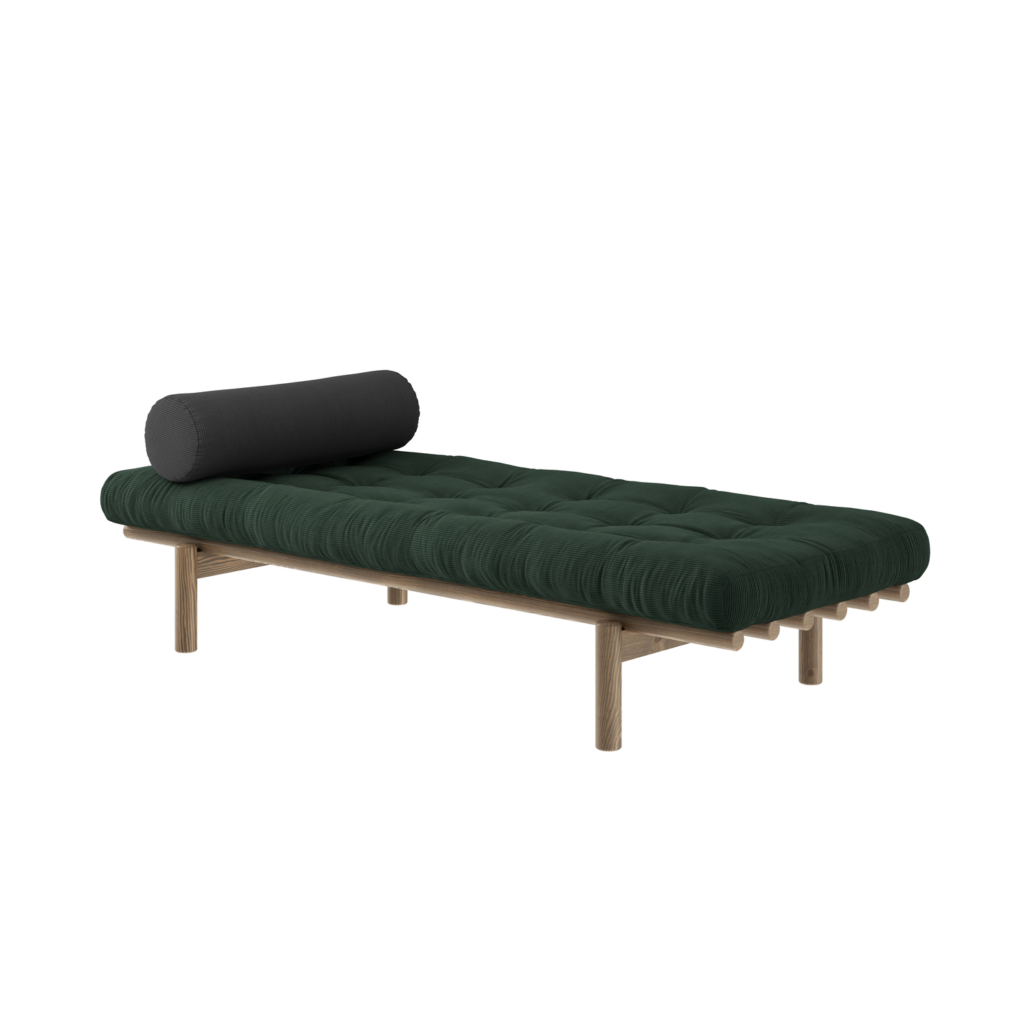 Karup Design - Next Dagbädd Brun/Seaweed Manchester 200cm - Grön