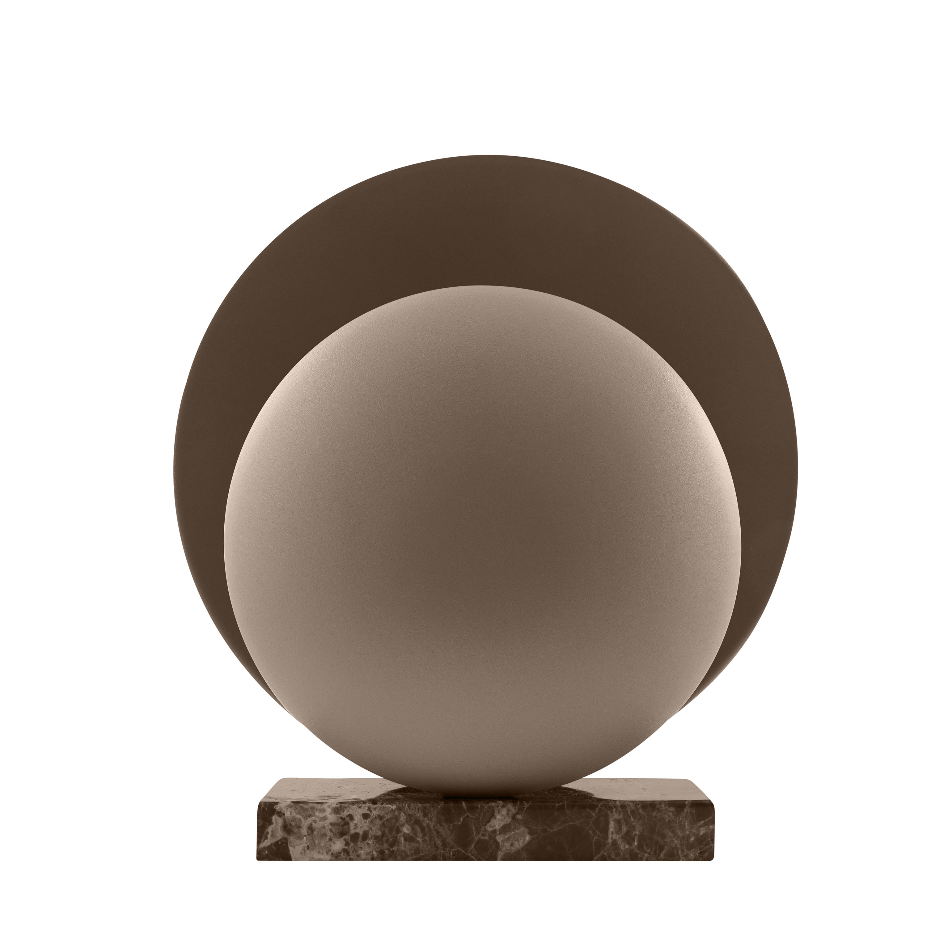 Orbit Bordlampe Mocha/Brun Marmor 32cm