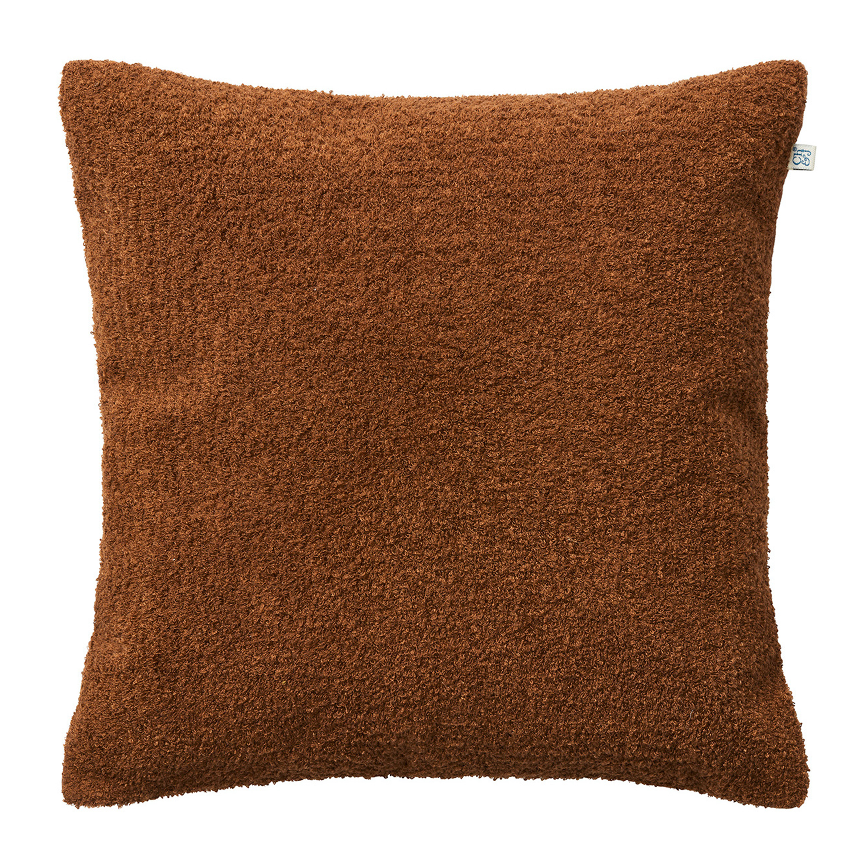 Mani Kuddfodral Linen/Cotton Cognac 50x50
