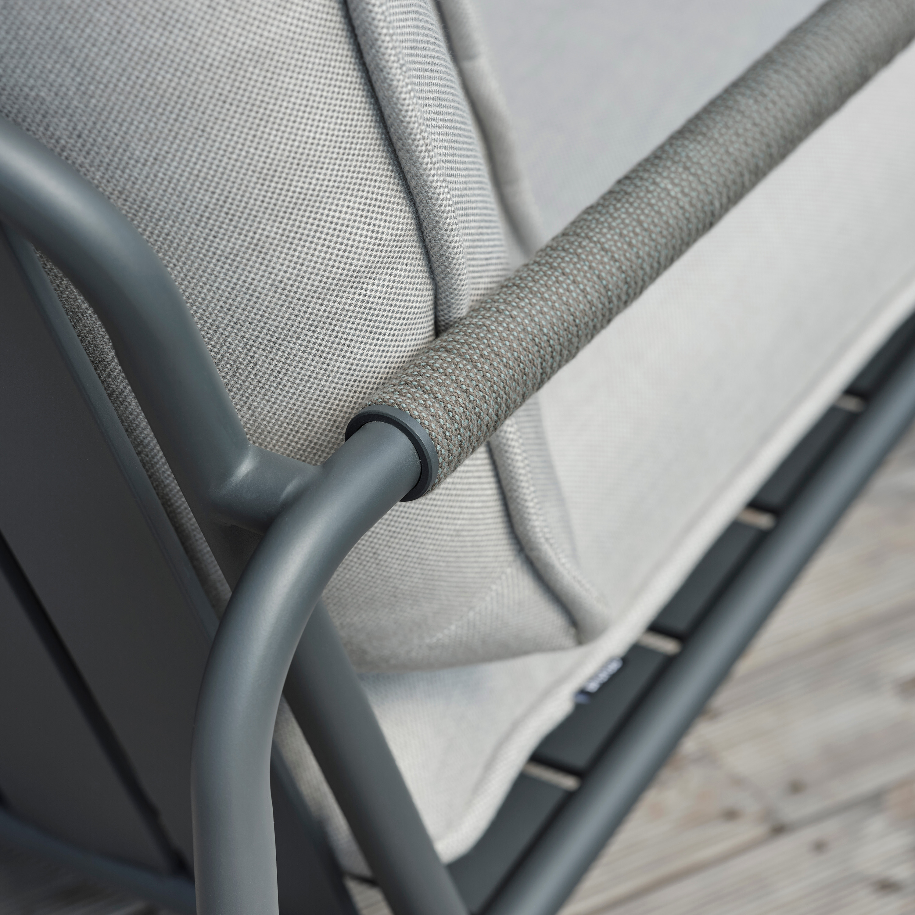 Brafab Lerberget Loungesstol Antracit/Ash