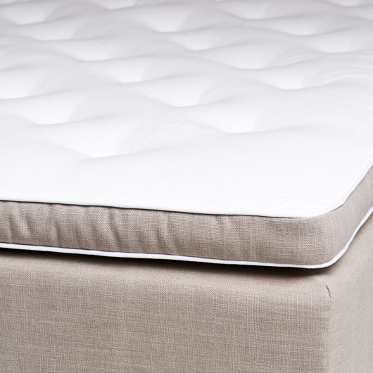 Mille Notti - Claudia Bäddmadrass Linen Natur 105x210 - Beige