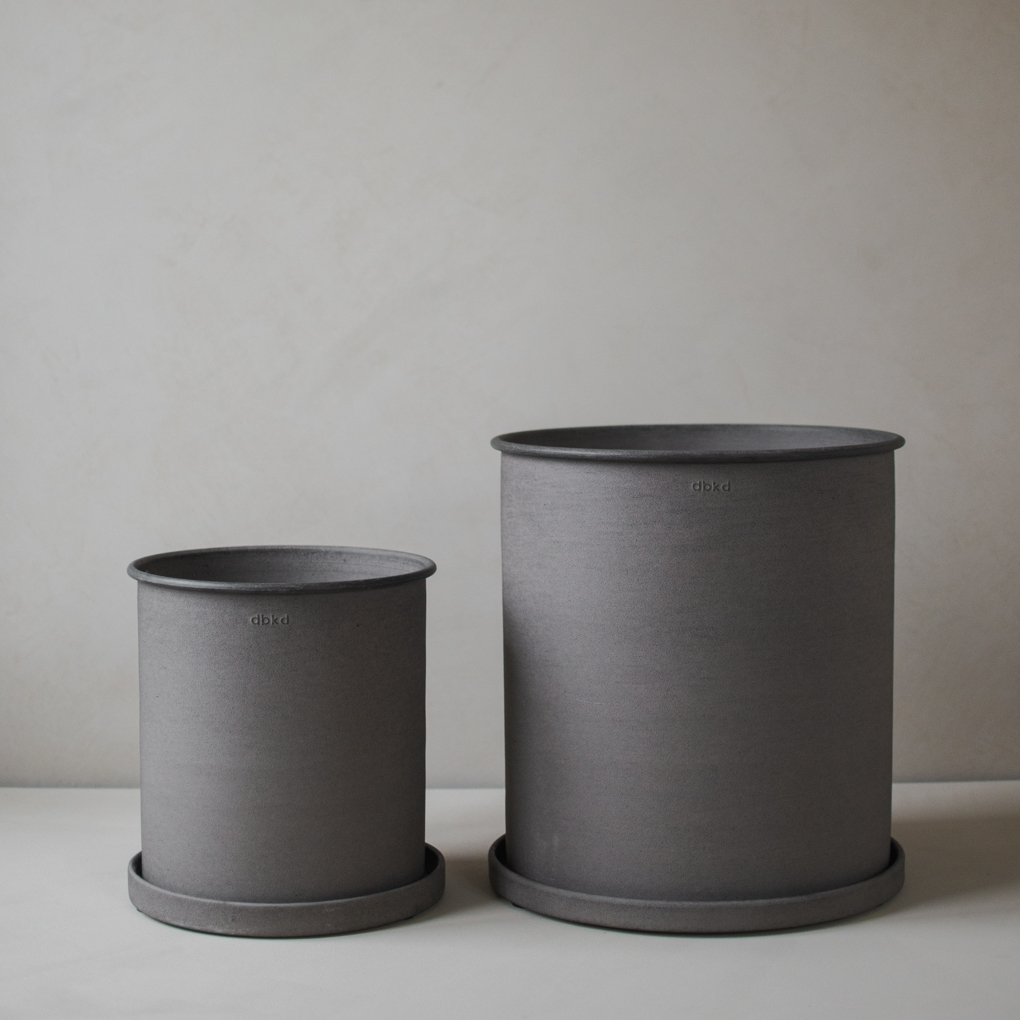 DBKD Plant Pot Potte Brun 2-pakning