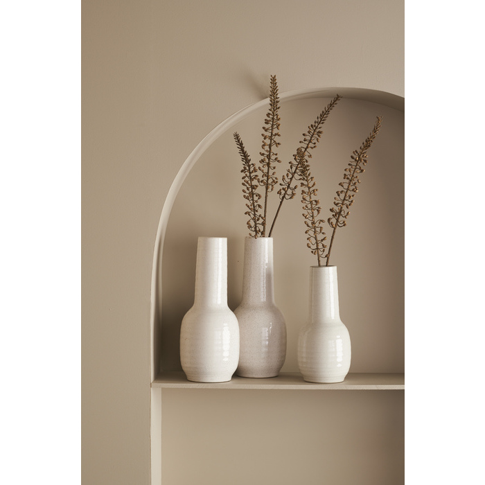 Nordic Home Holly Vase Mandel 40,5 cm
