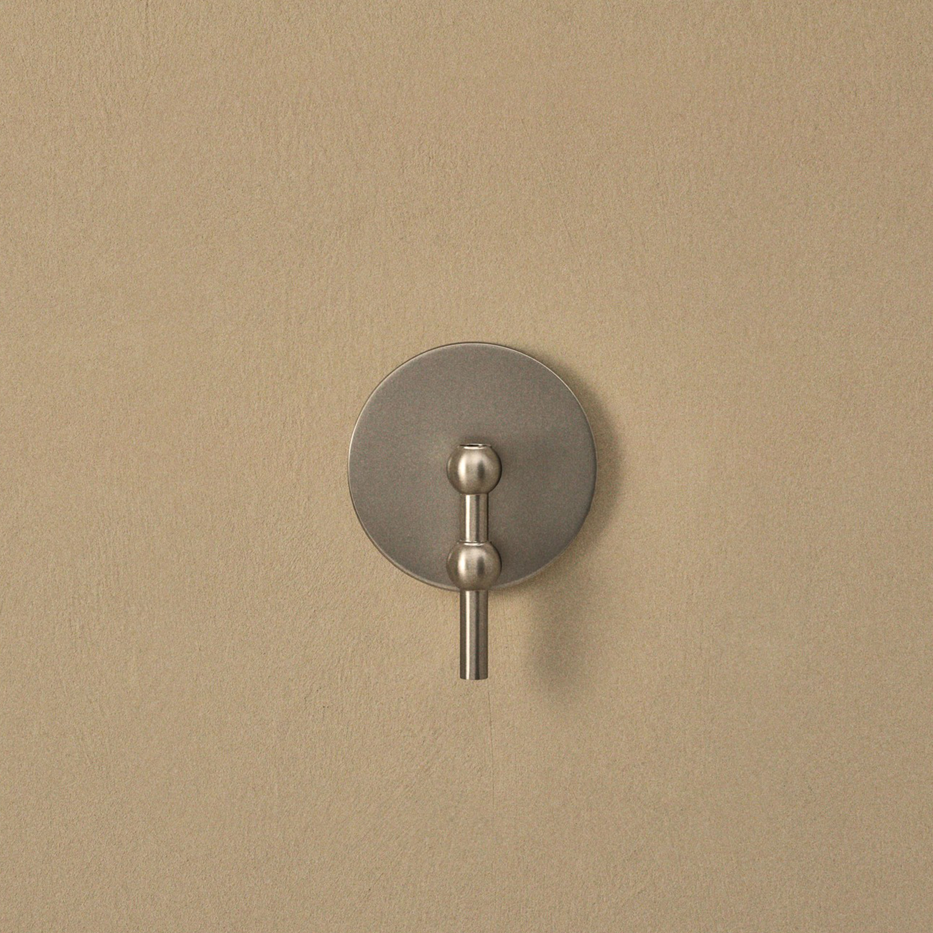 Stoff STOFF Nagel Väggljusstake Brushed Chrome