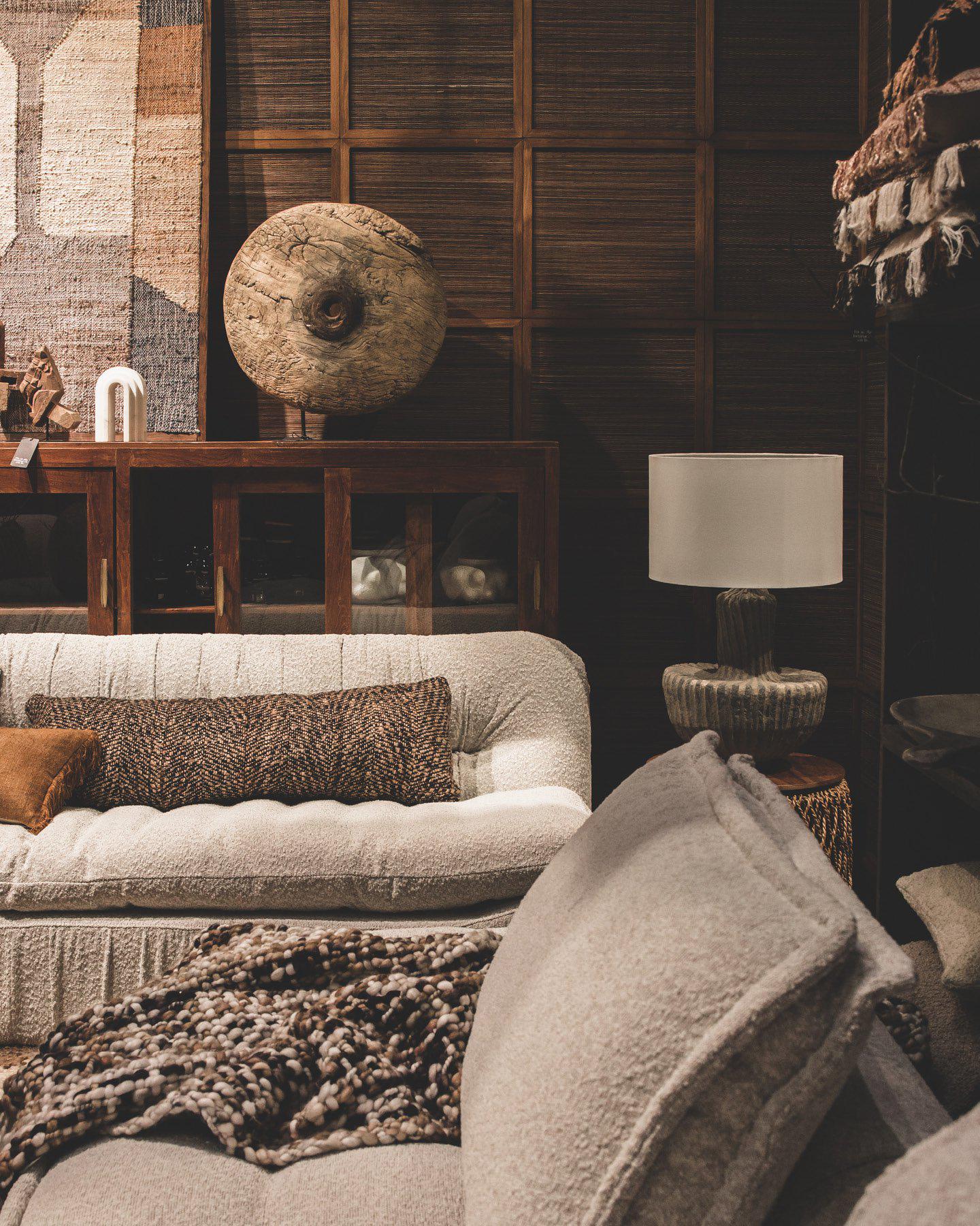 Jakobsdals Lumi Tischlampe Beige 60cm