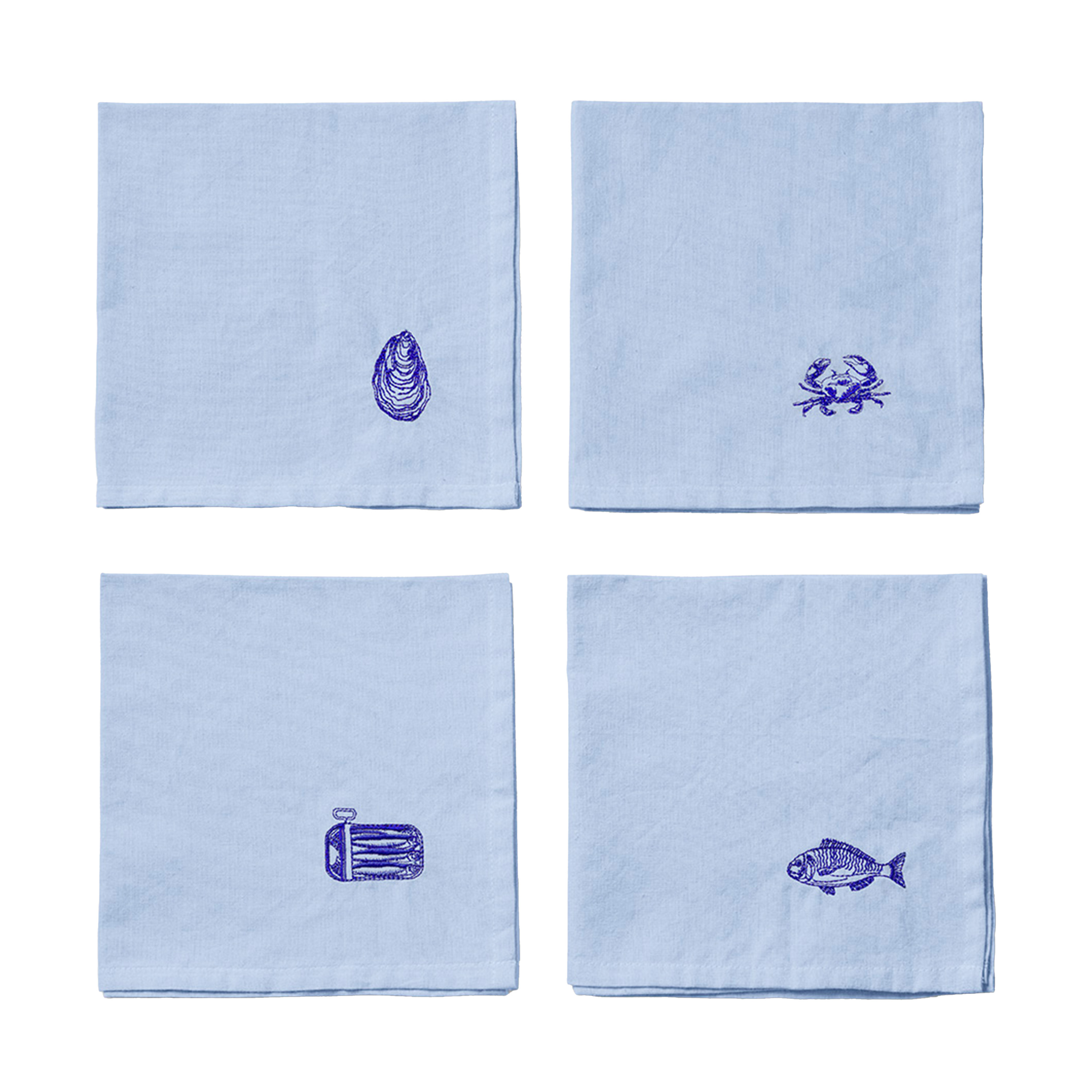 Josefin La Mer Servett 4-pack