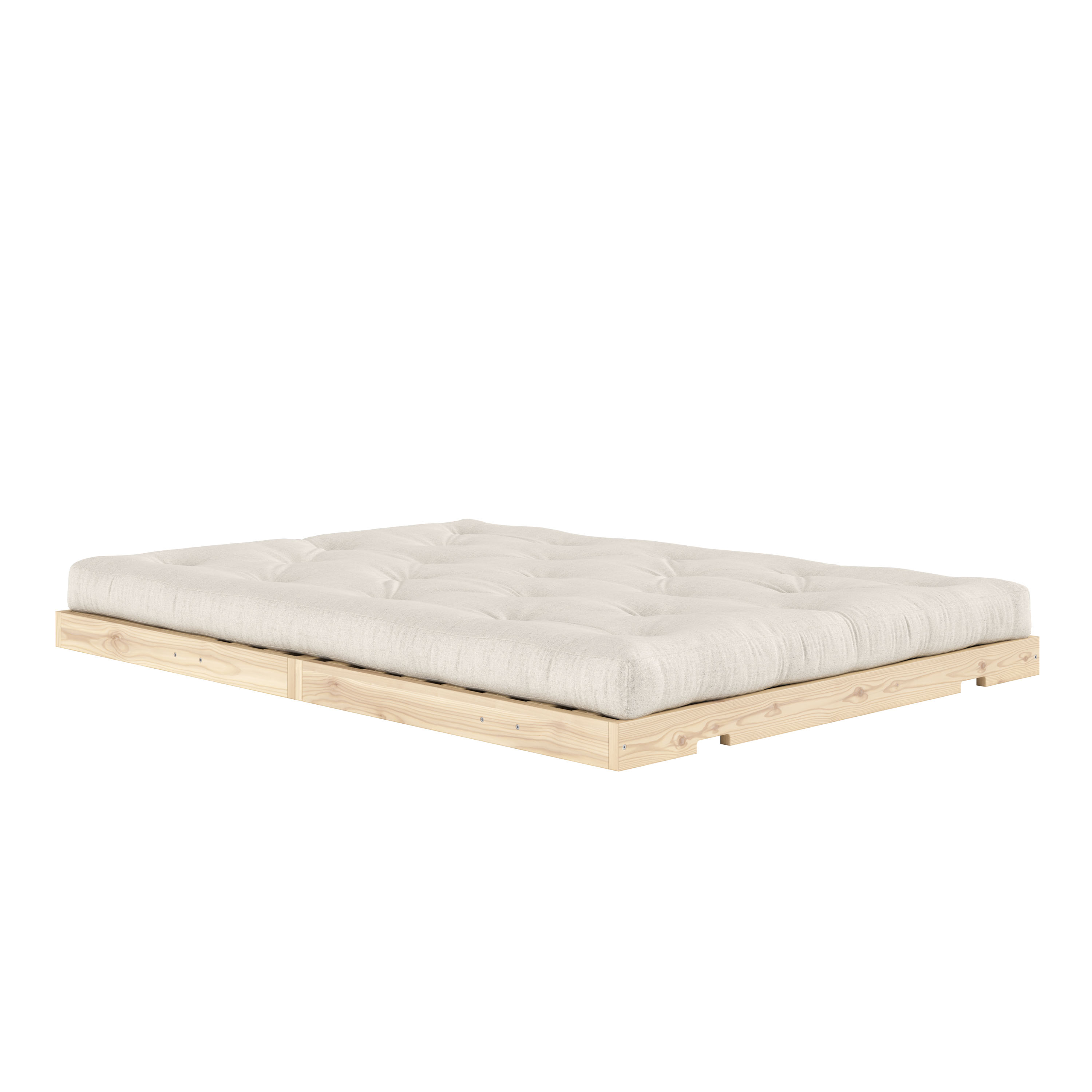 Karup Design Flip Vuodesohva Raw patjalla Linen 140x200