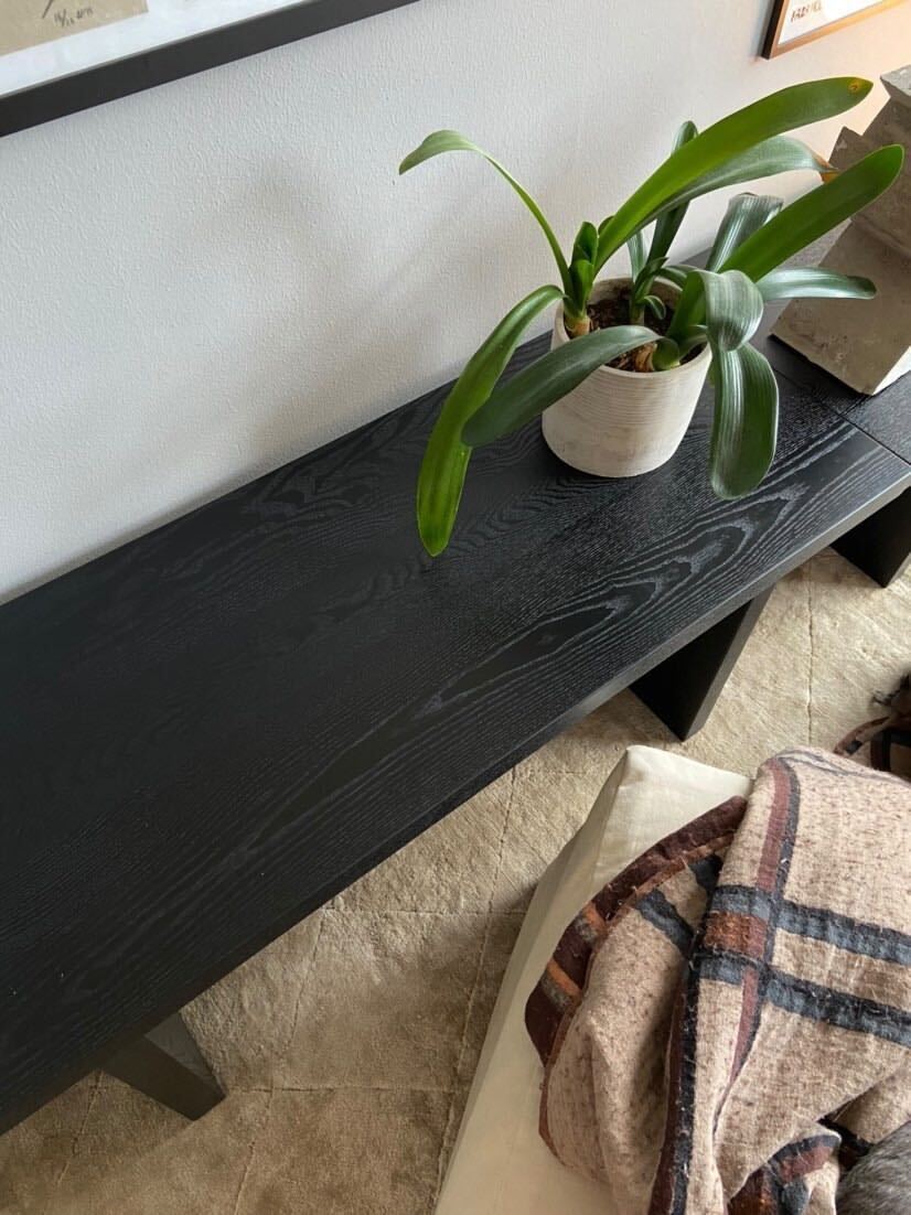 Nordic Home Laura Soffbord Svart 120cm