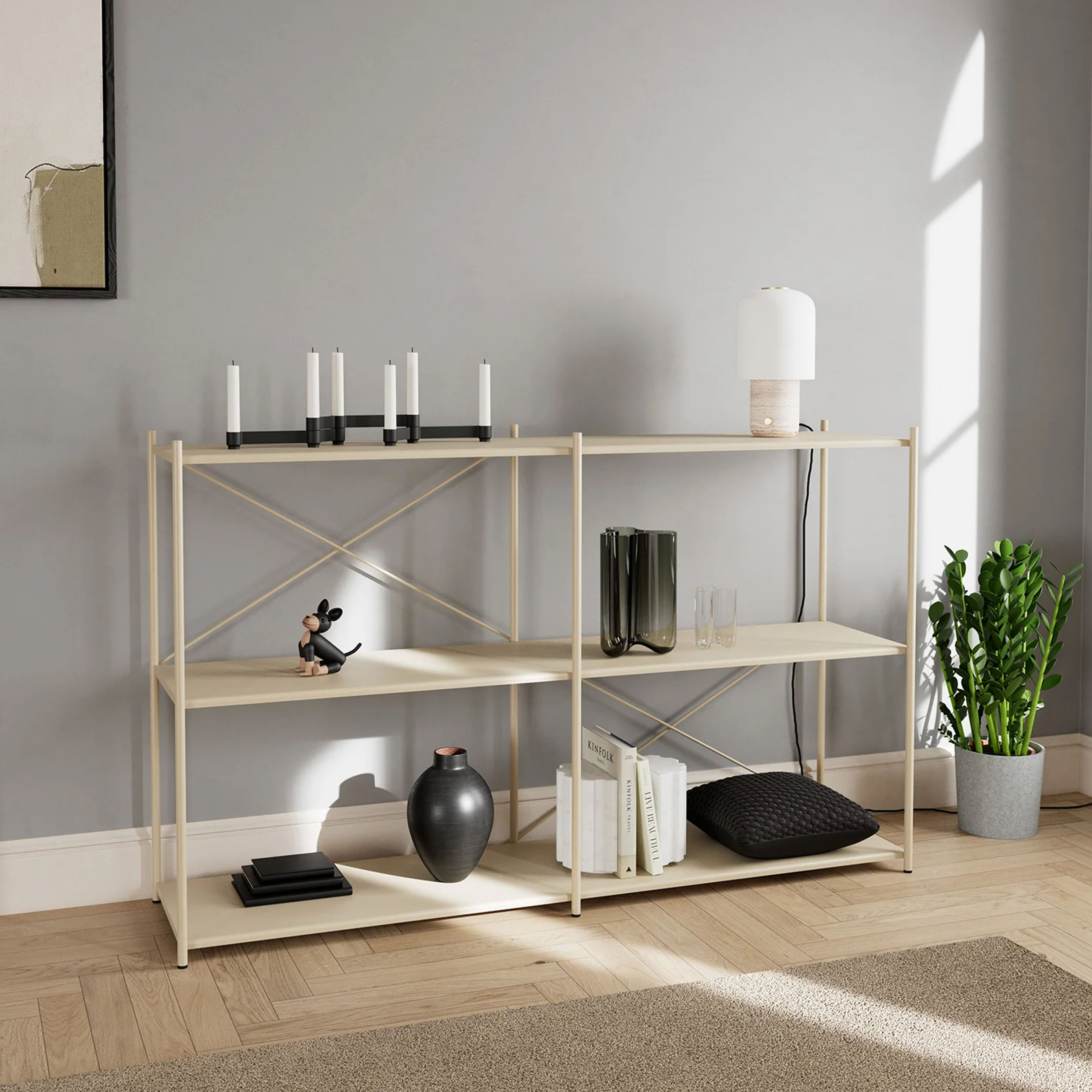Novoform Arturo 3-Tier Hylla Desert Sand 75x91