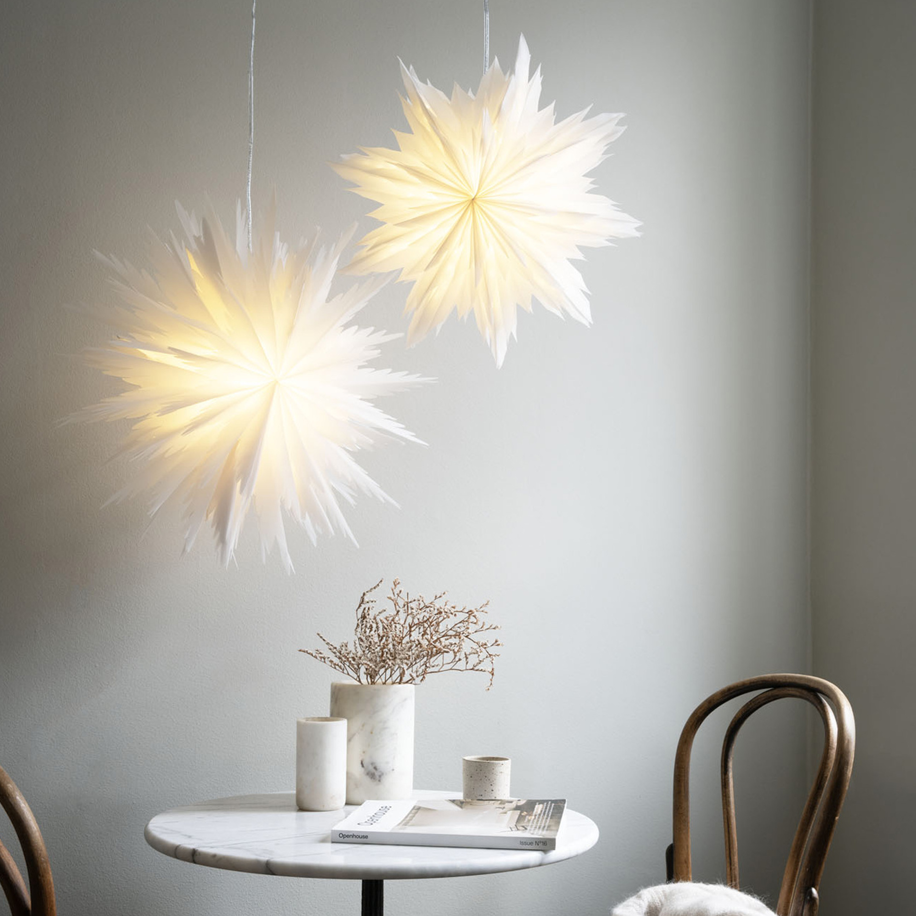 Watt &amp; Veke Liz Julstjärna White 50cm