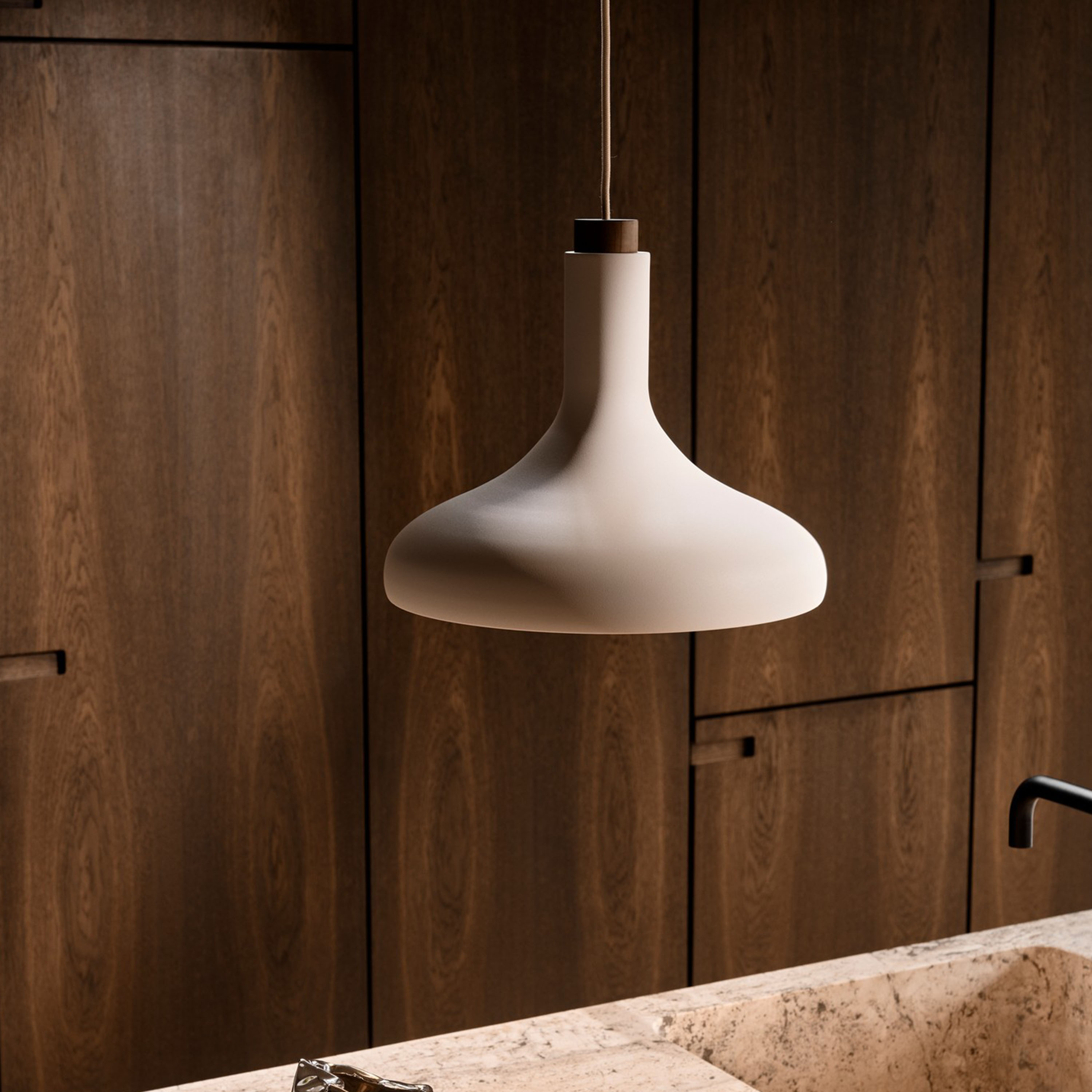 Design For The People Fuji Taklampa Beige Ø35