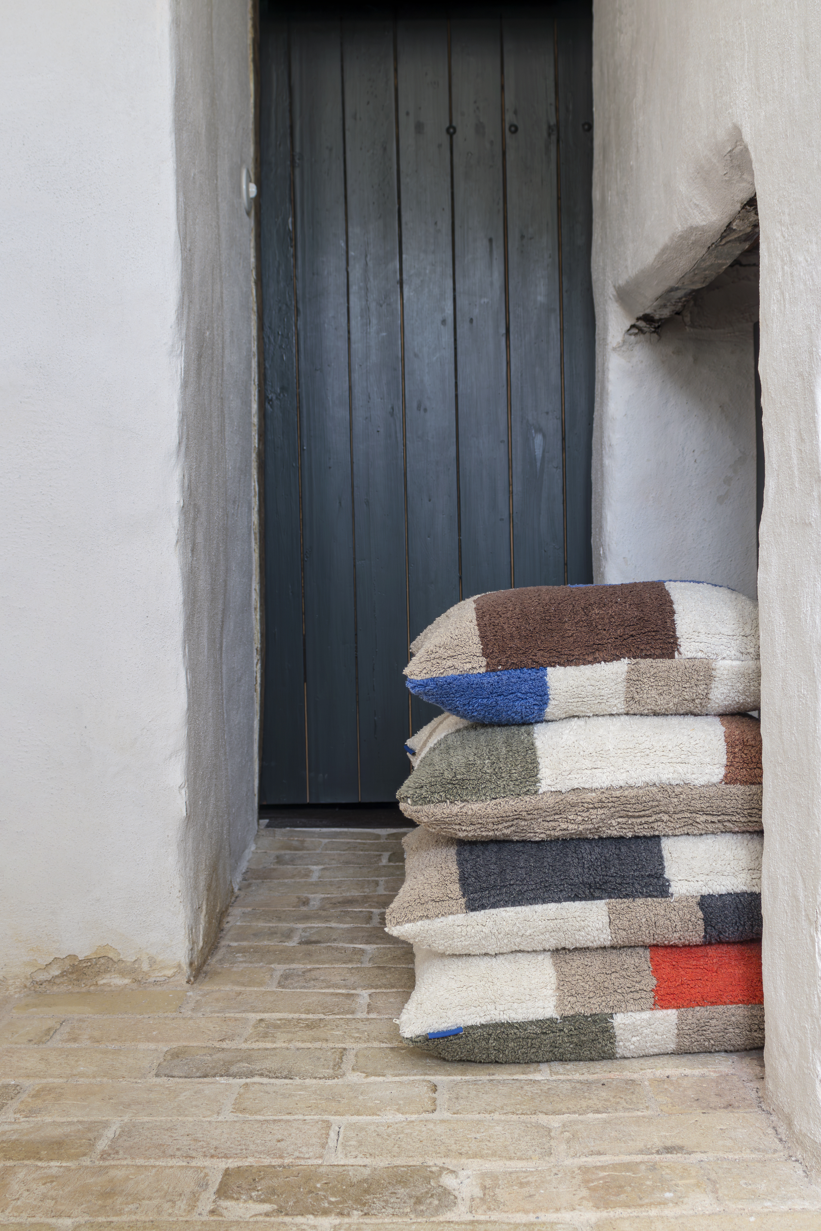 Mette Ditmer Brick Kuddfodral Dark Grey 50x50