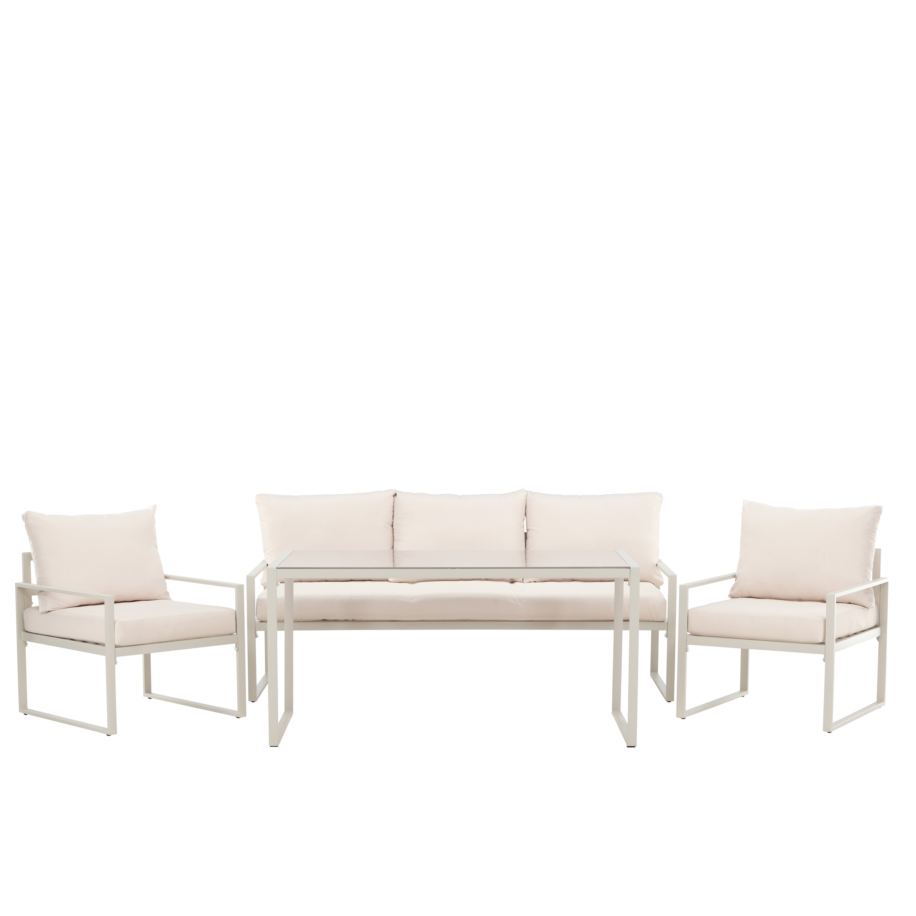 Venture Home Catania Loungeset Beige/Beige