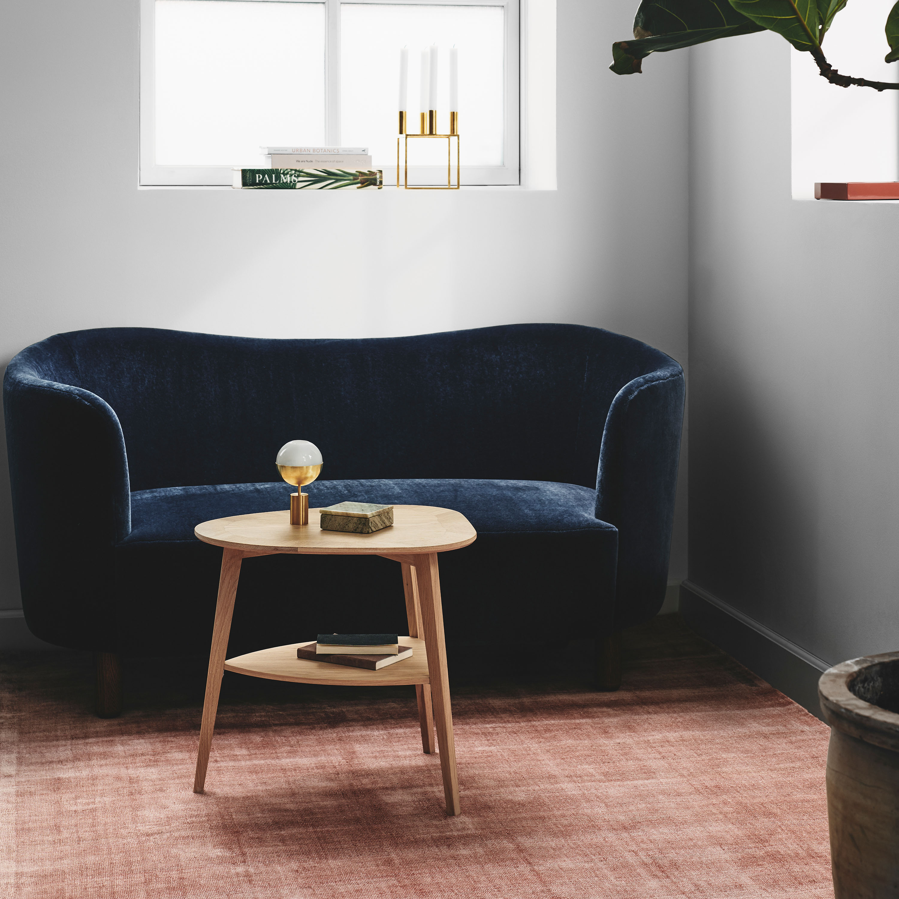 Aakjaer Furniture Heart Sidebord Hvitoljet Eik