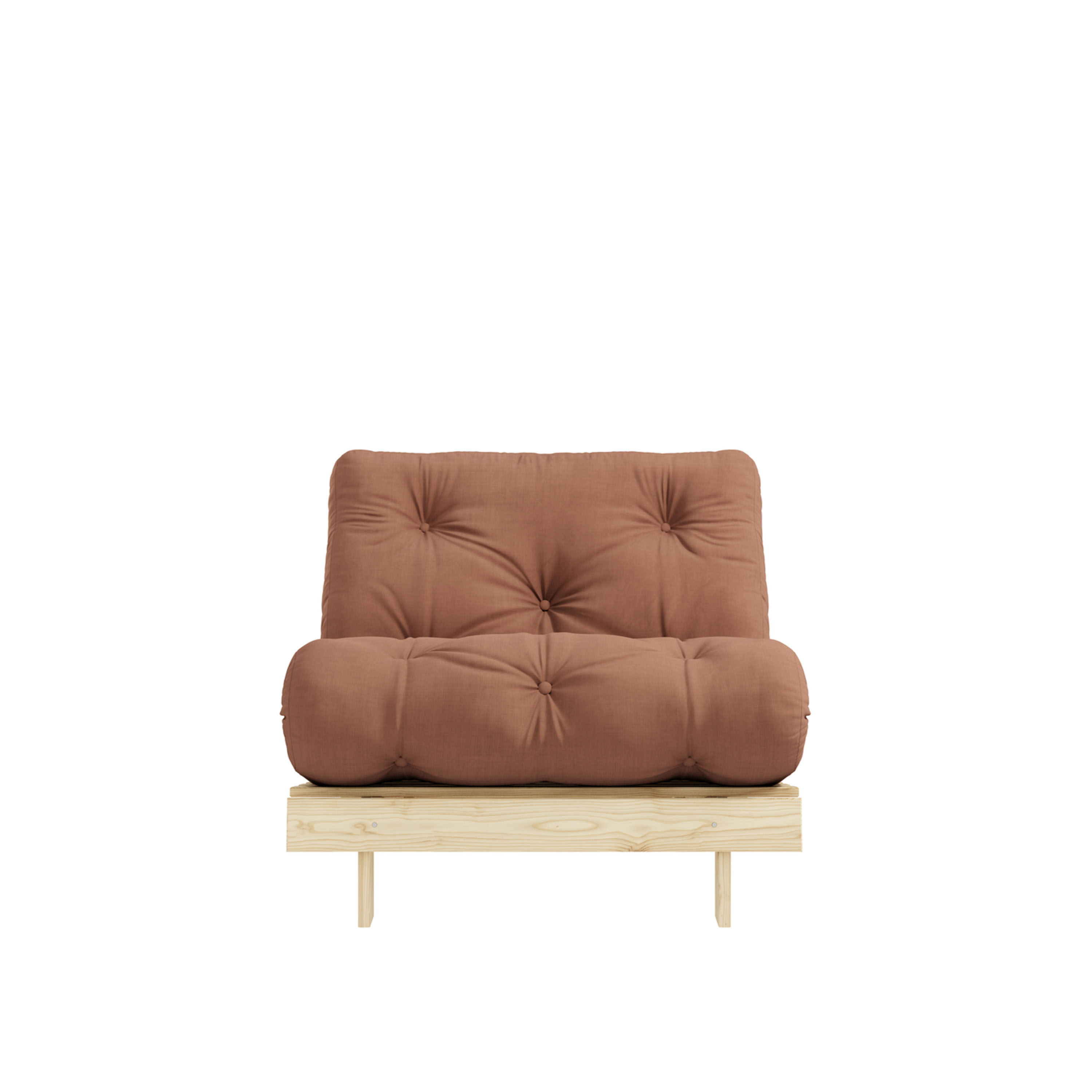 Karup Design Roots Schlafsessel Natur/Clay Brown 90cm