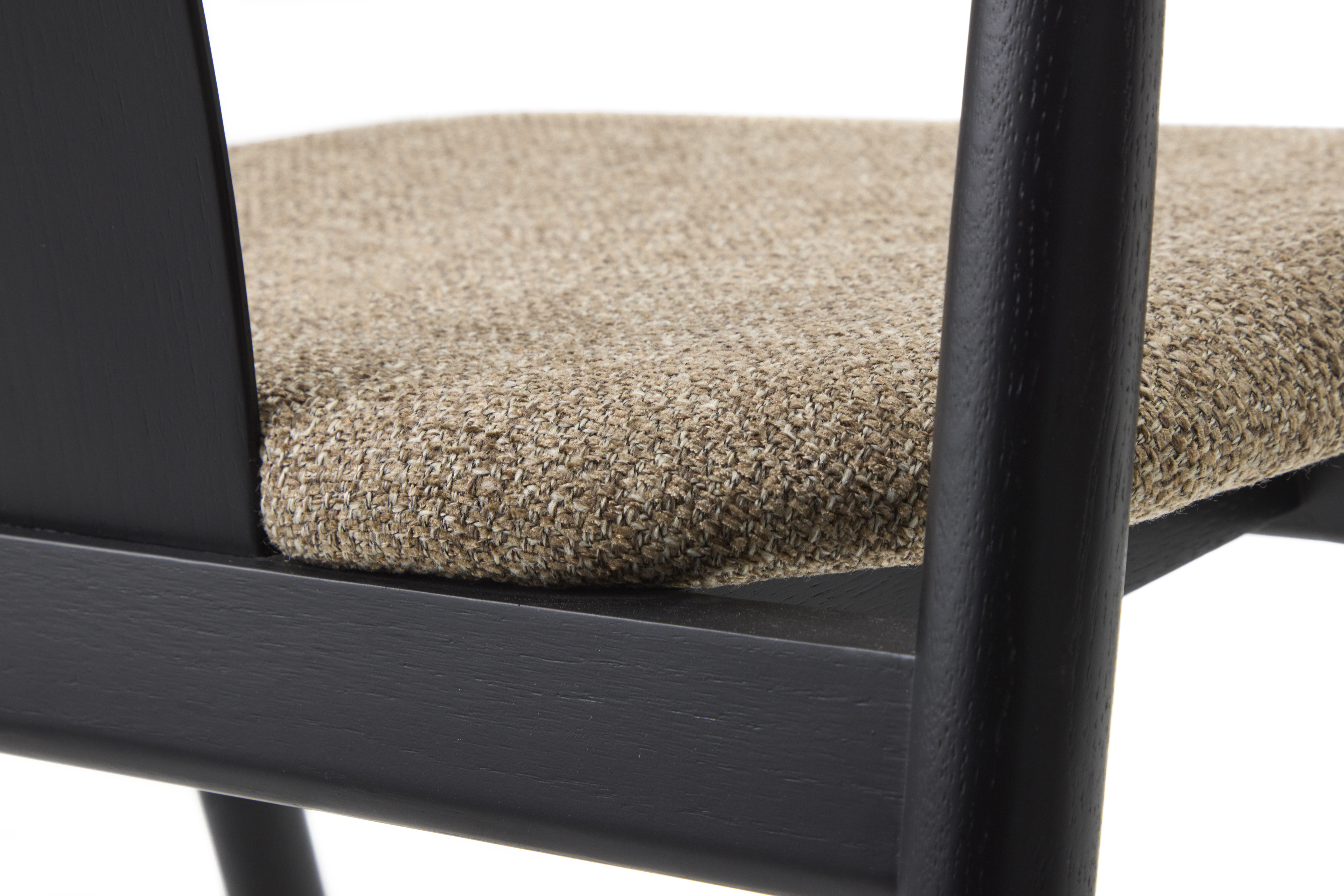 Nordic Home Henry Karmstol Black/Latte