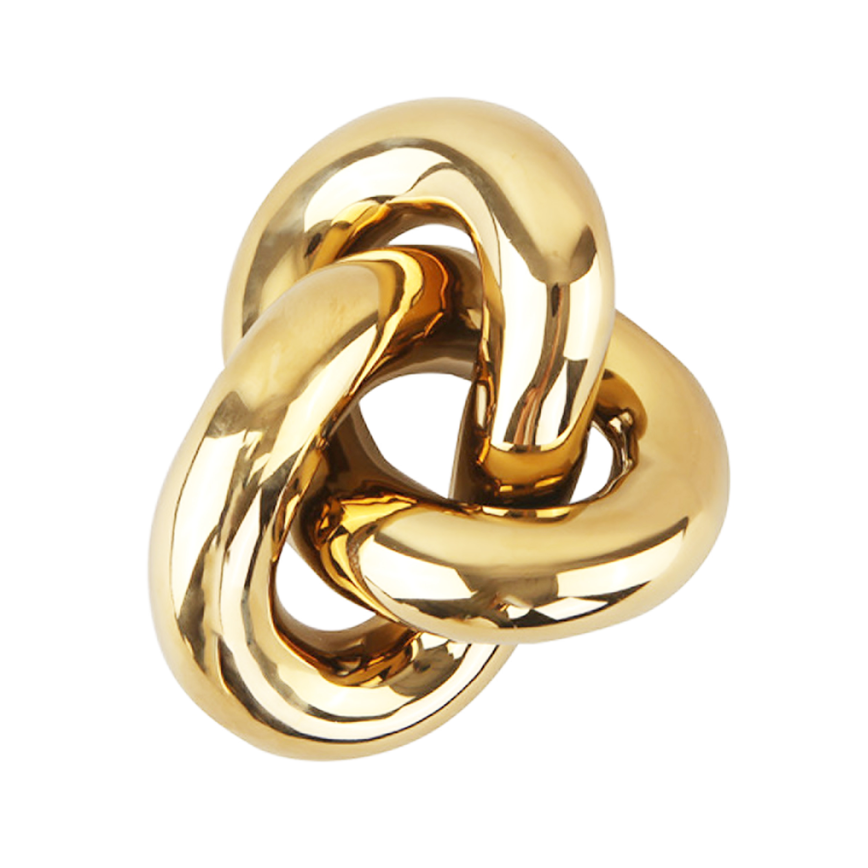 Knot Table Light Gold Large