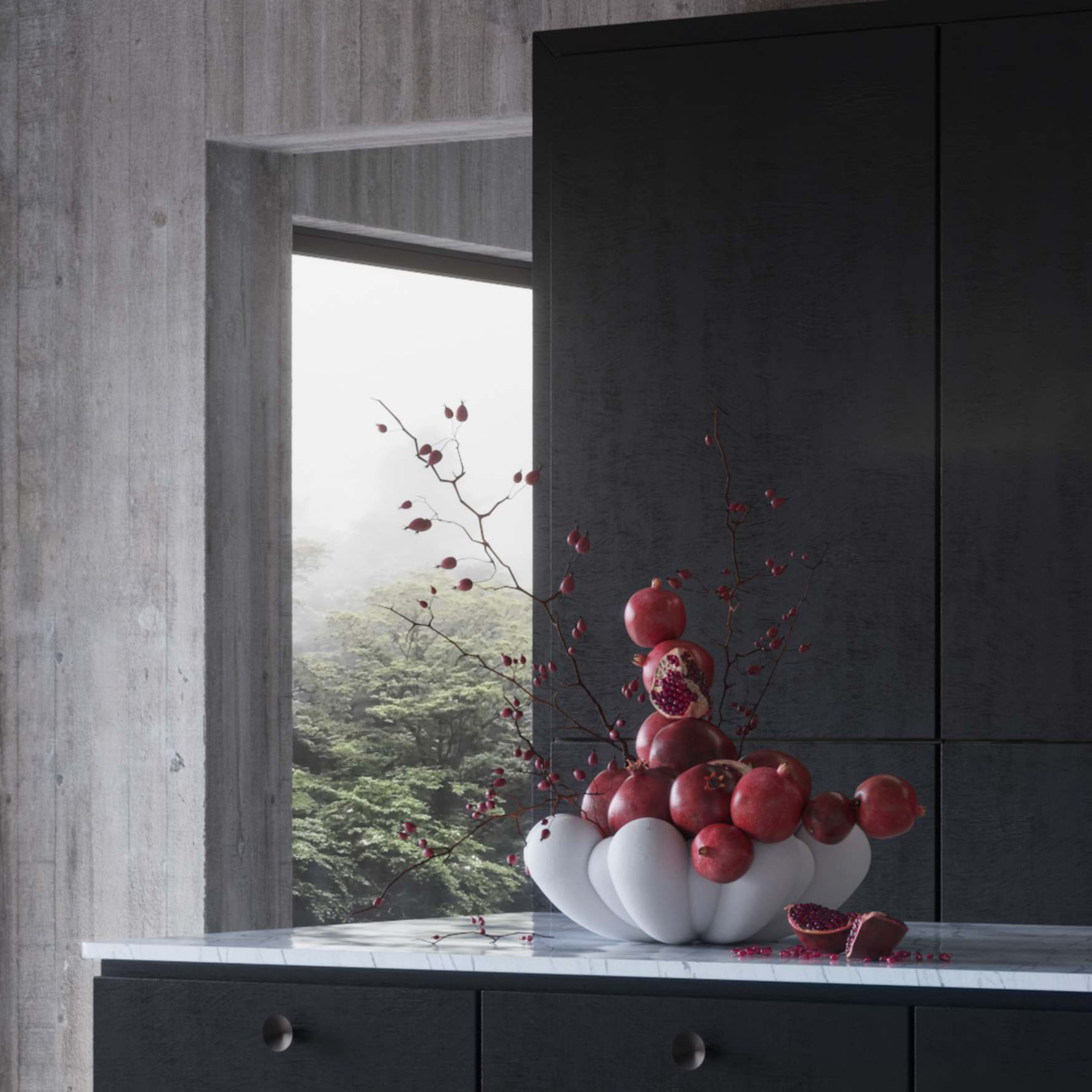 101 Copenhagen Bloom Skål White Big