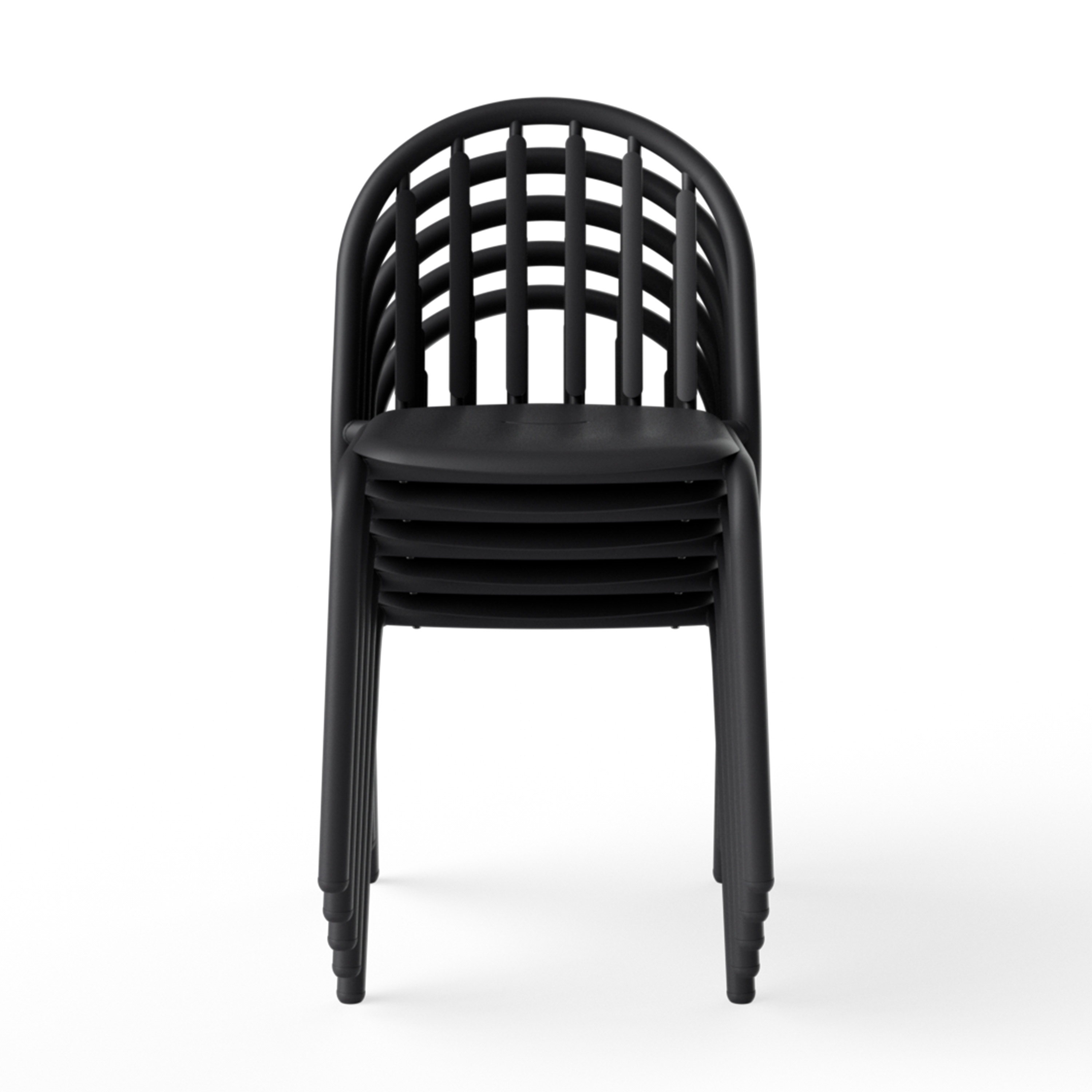 Fatboy Fred's Spisestol Anthracite 2-pack