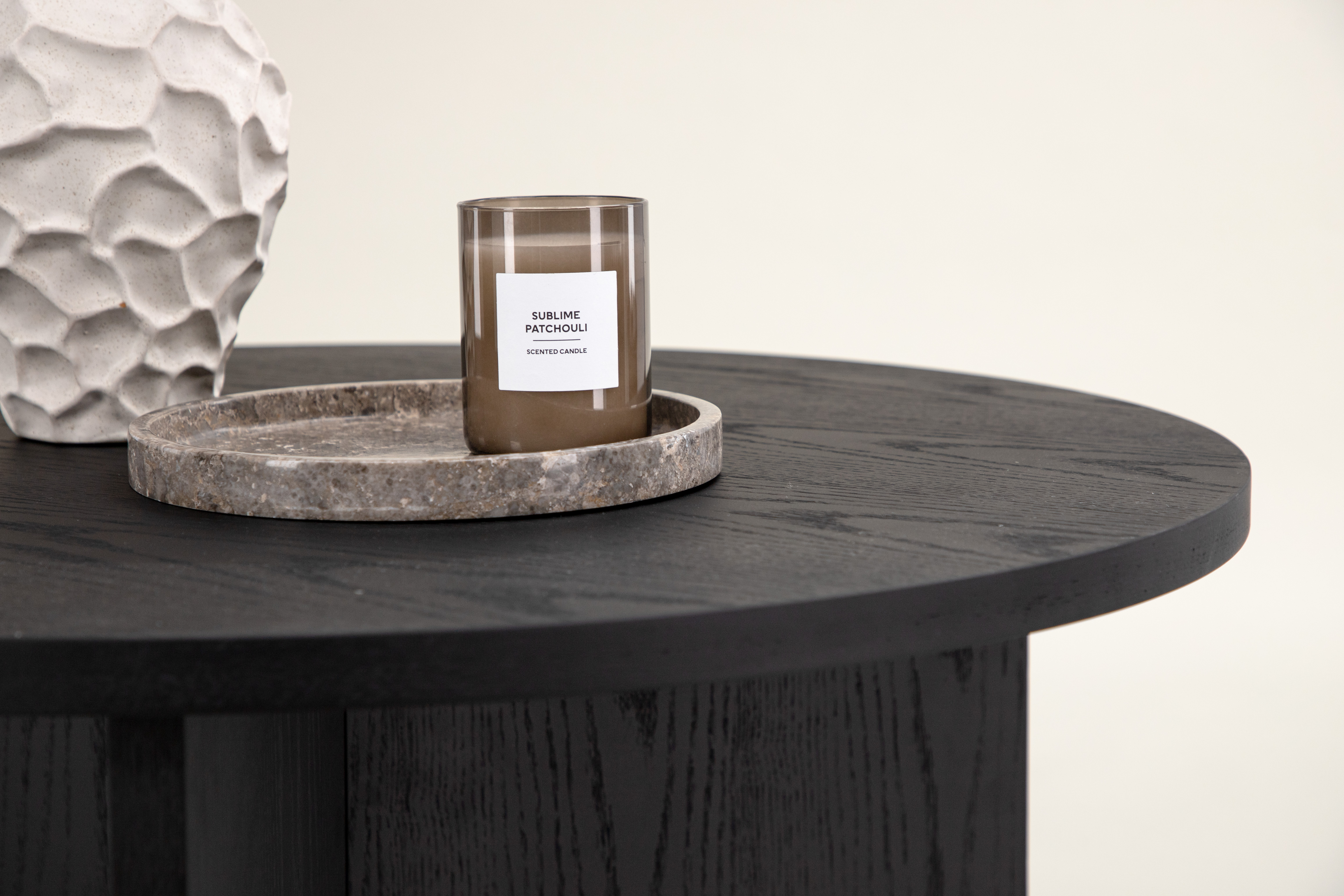 Vind Saltö Soffbord Black Ø65