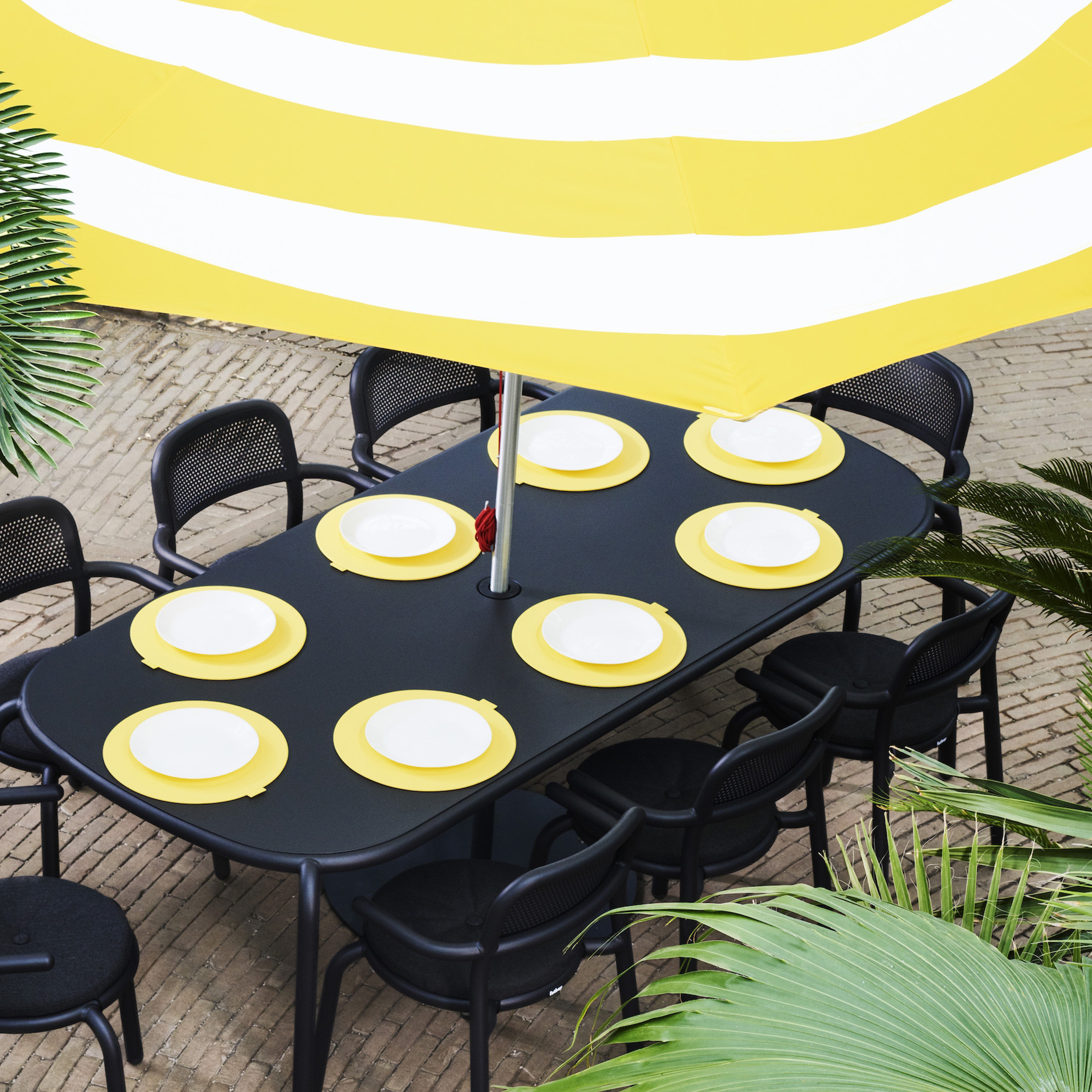 Fatboy Toni Tablo Matbord Anthracite 220cm