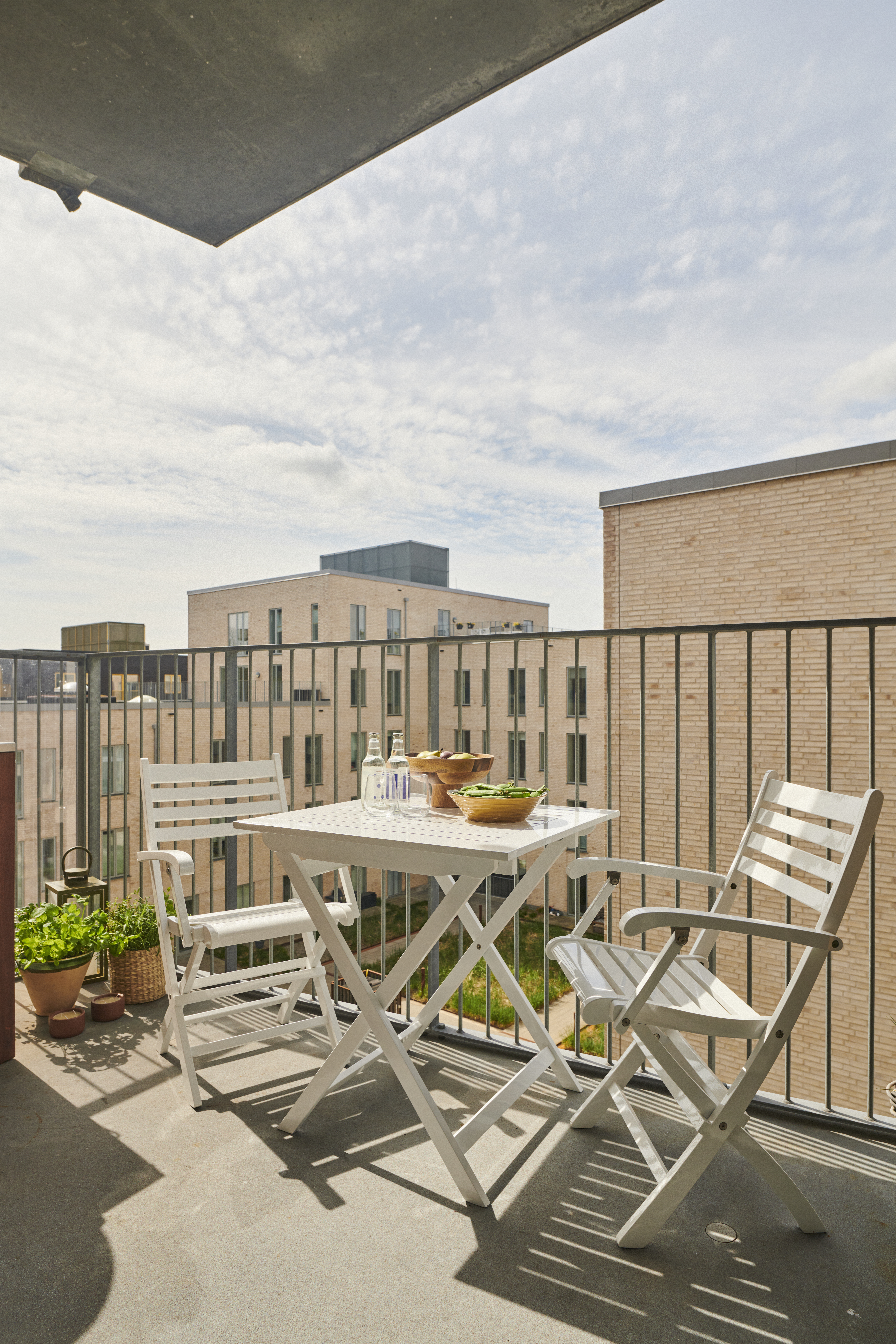 Cinas York Fällstol Vit