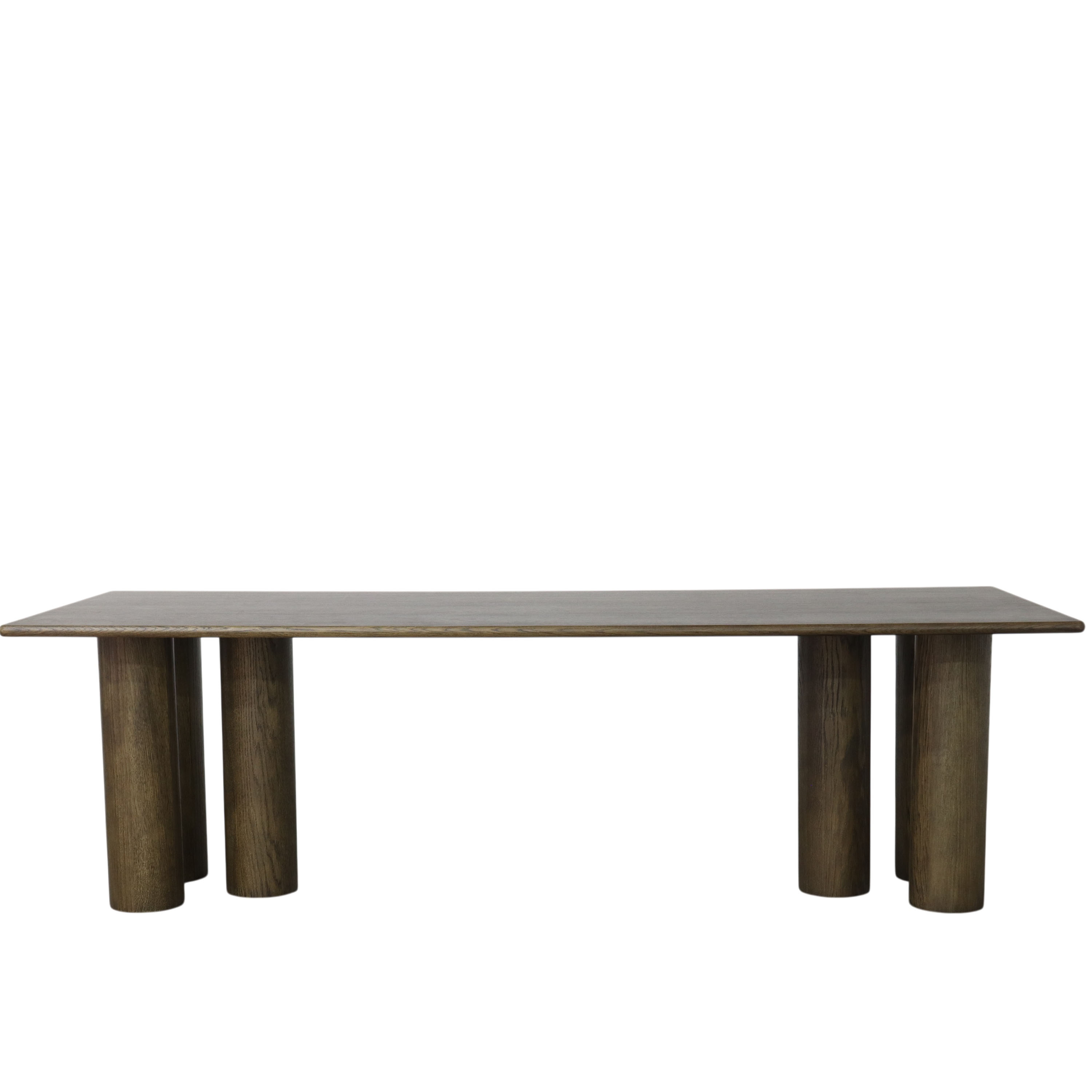 Rio Esstisch Dunkel Gebeizte Eiche 250cm