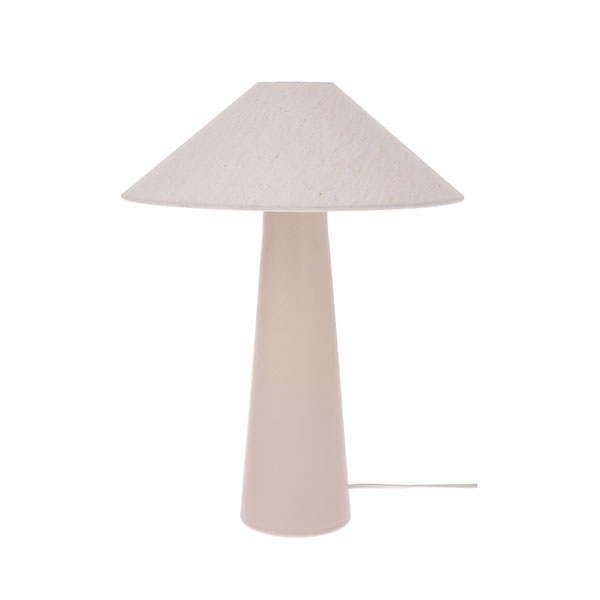 HKliving Cone Lampfot Light Matt Skin 40cm